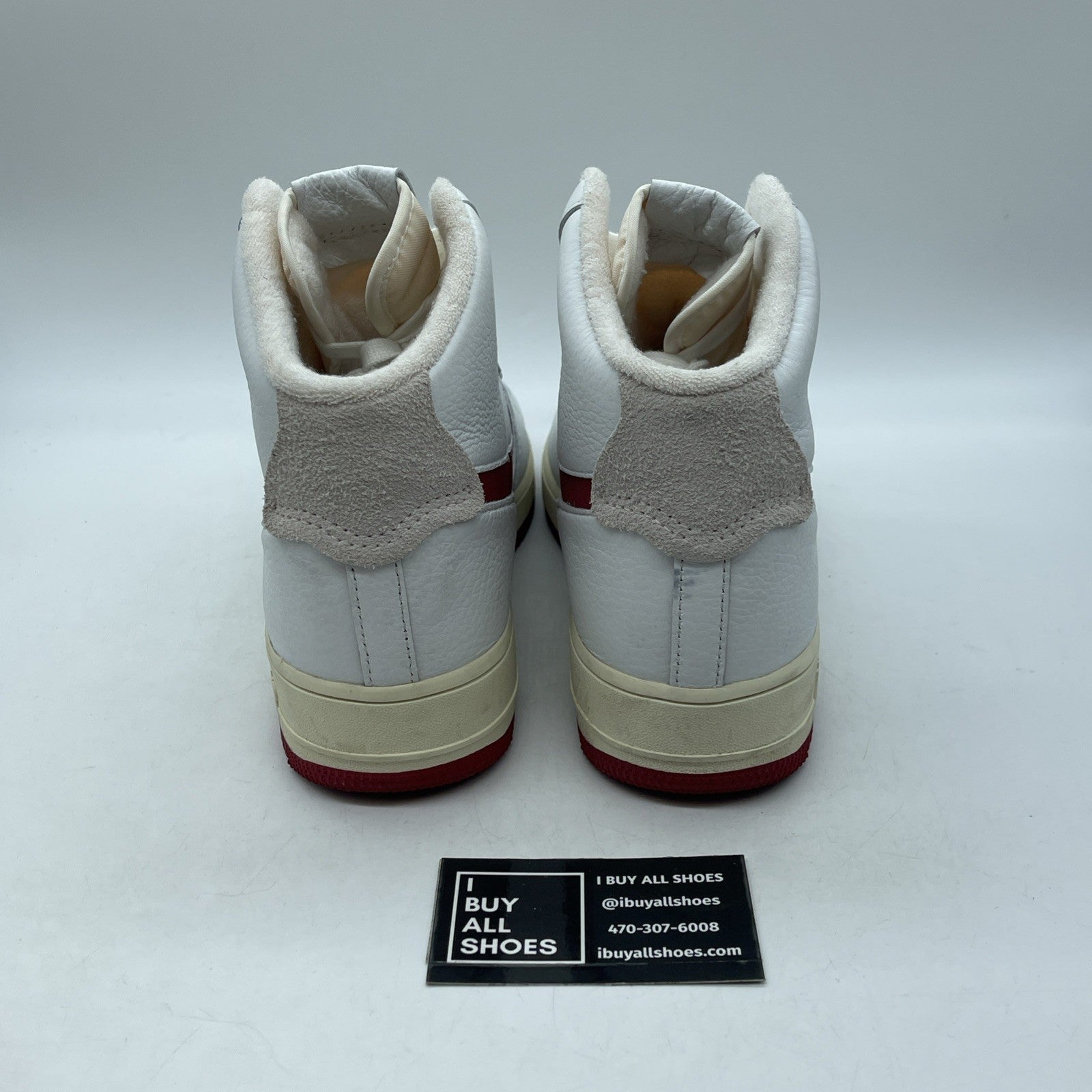 Size 11.5 - Nike Air Force 1 High Sculpt Red White Leather (DC3590-100)