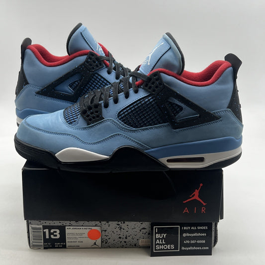 Size 13 - Air Jordan 4 Retro x Travis Scott Mid Cactus Jack (308497-406)