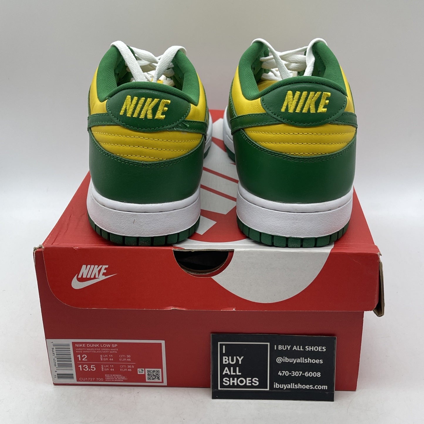 Size 12 - Nike Dunk SP 2020 Low Brazil (CU1727-700)