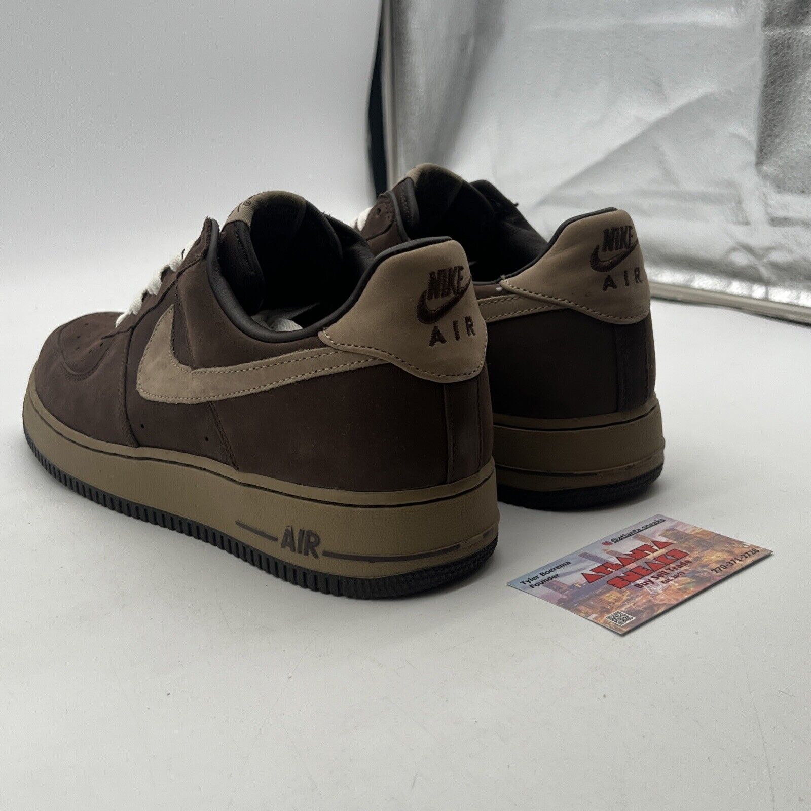 Size 11 - Nike Air Force 1 Premium Brown (309096-221)