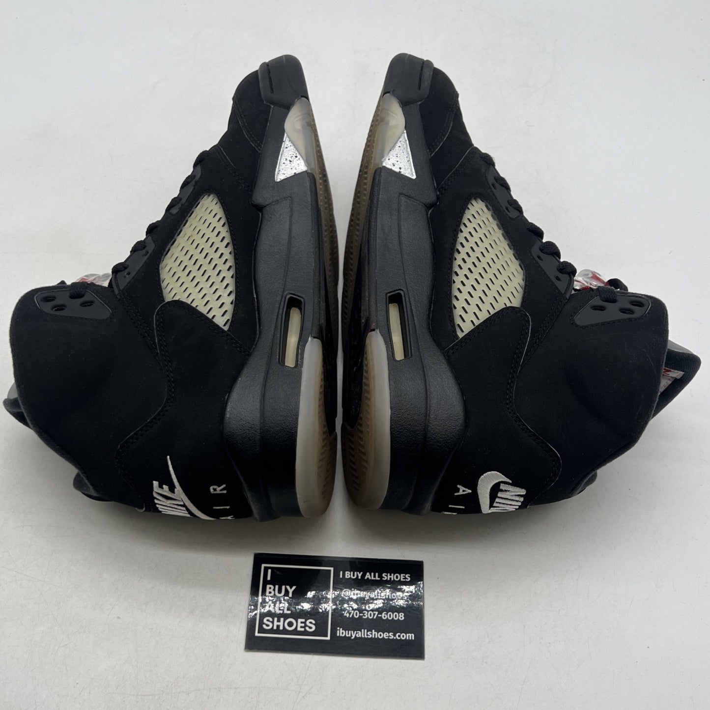 Size 9 - Air Jordan 5 OG Mid Metallic Silver (845035-003)