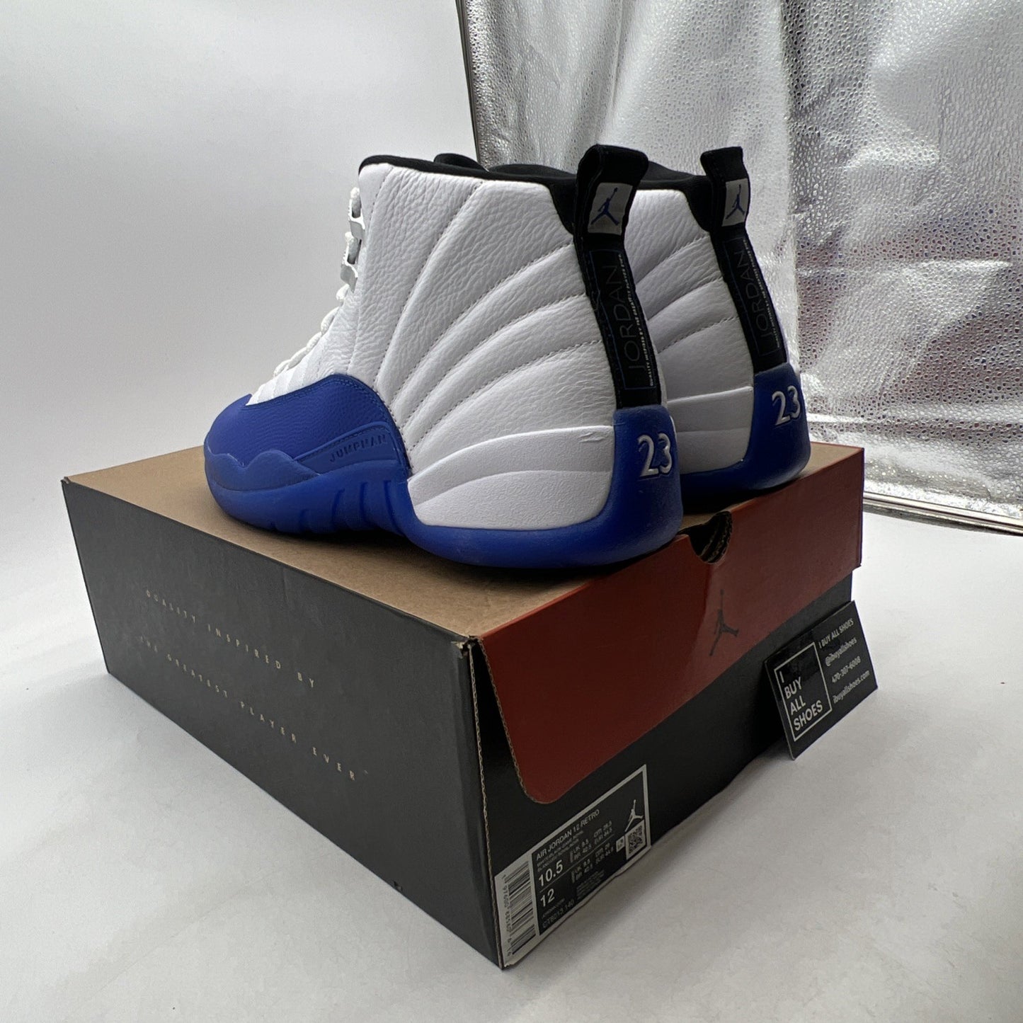 Size 10.5 - Air Jordan 12 Retro Blueberry (CT8013-140)