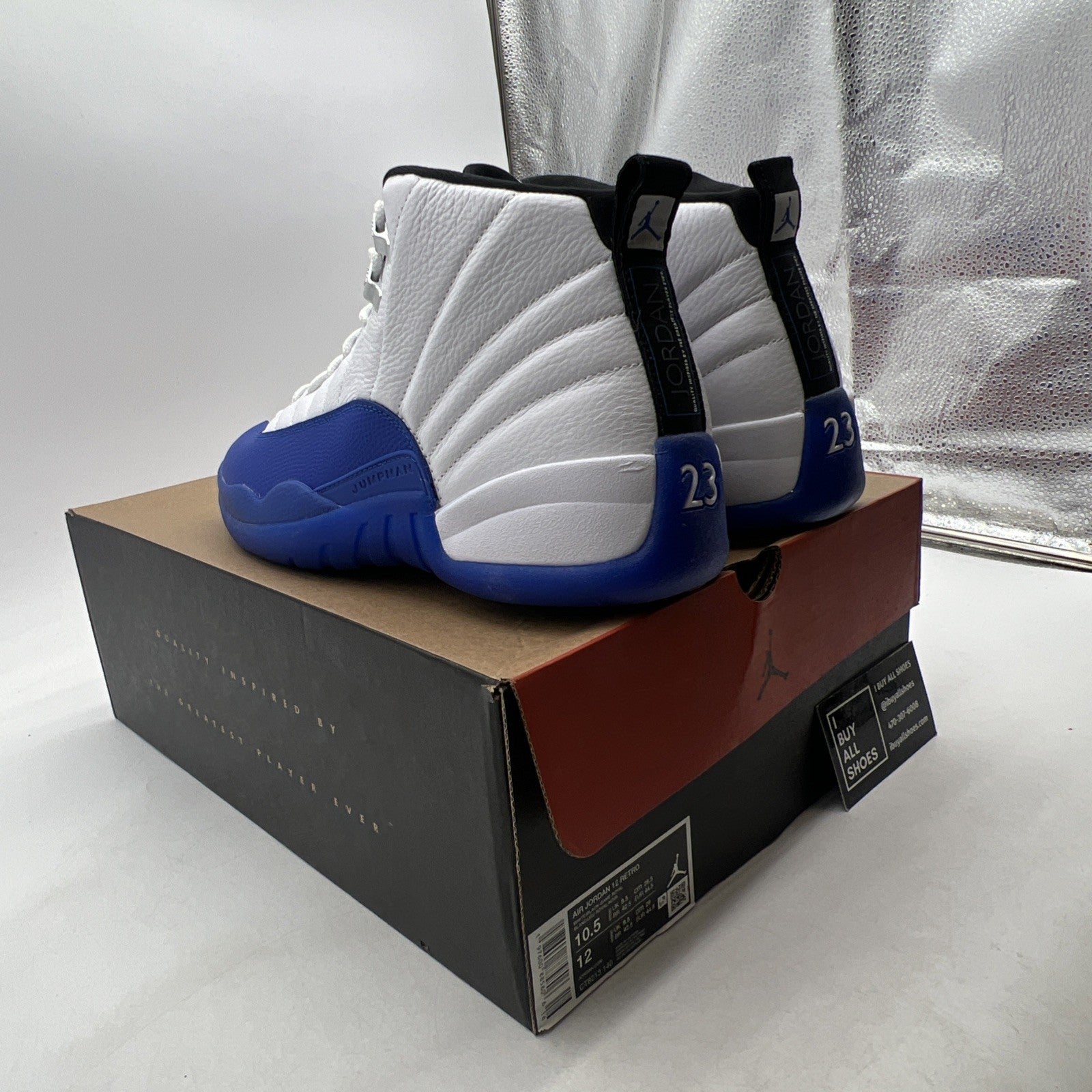 Size 10.5 - Air Jordan 12 Retro Blueberry (CT8013-140)
