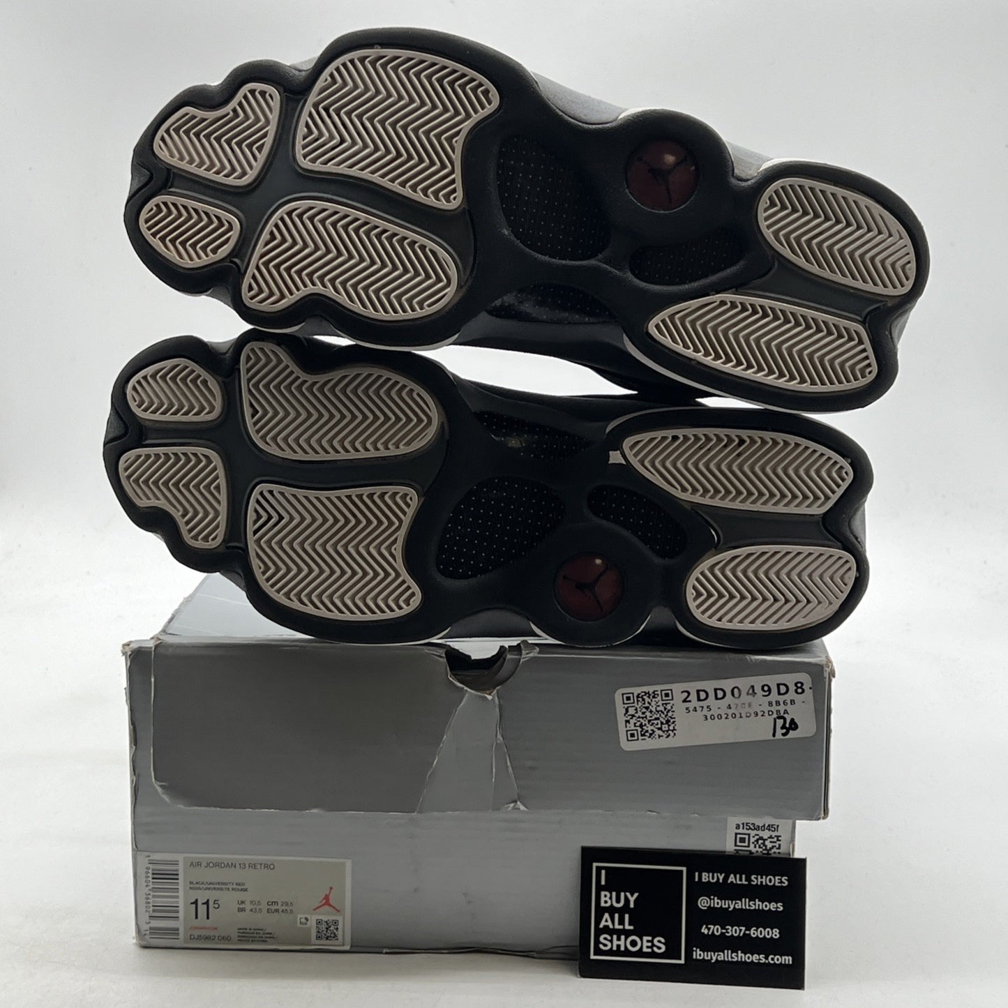 Size 11.5 - Air Jordan 13 Retro Black Flint (DJ5982-060)