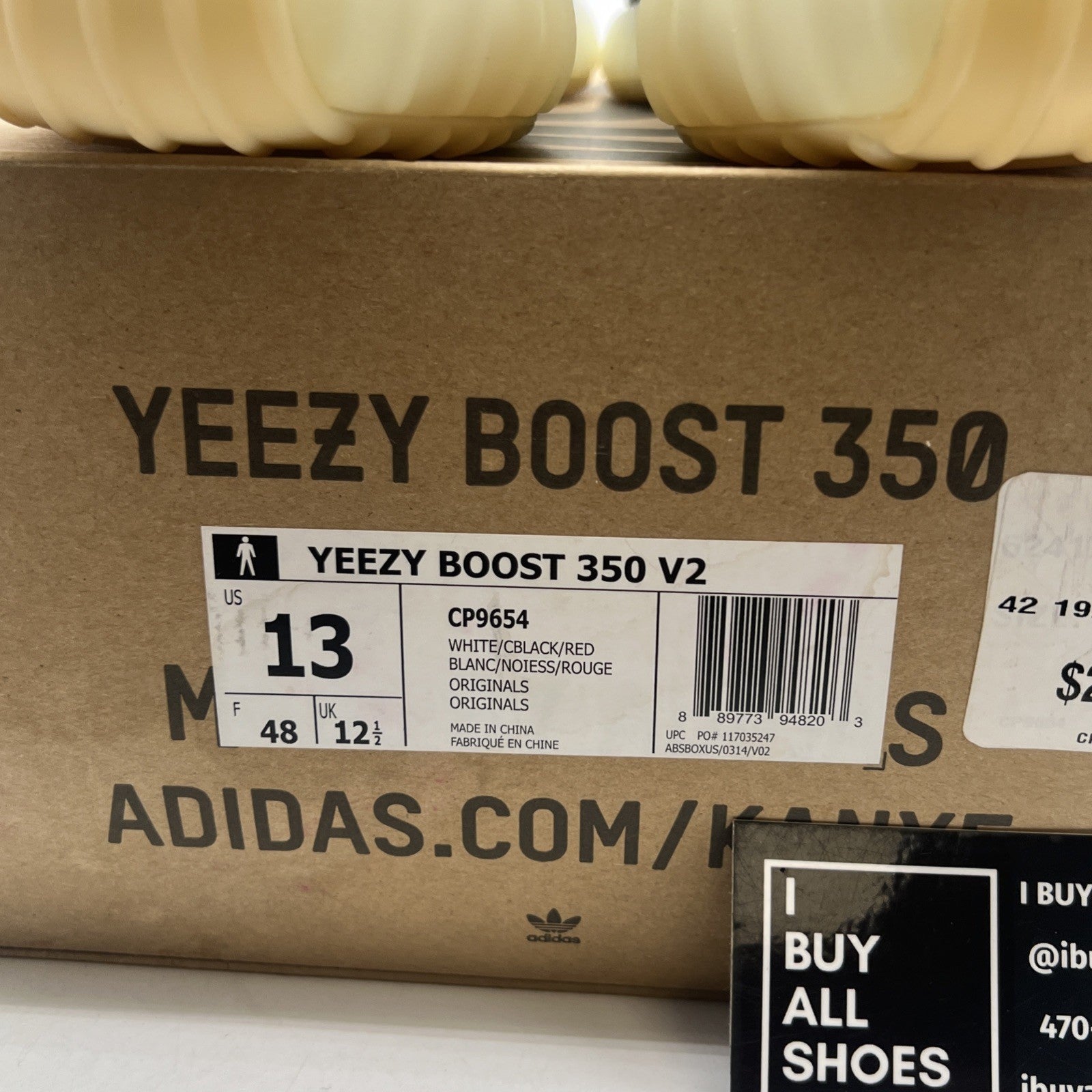 Size 13 - adidas Yeezy Boost 350 V2 Low Zebra (CP9654)