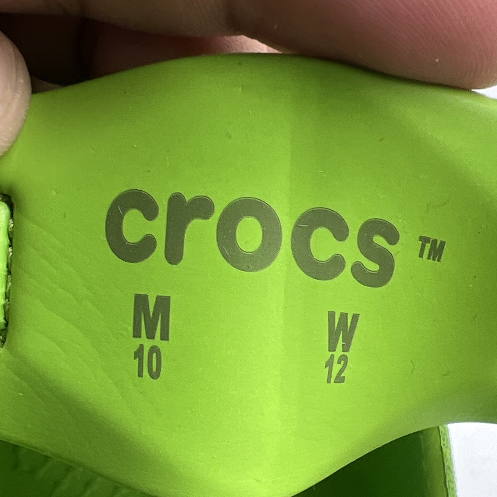 Size 10 - Salehe Bembury X Pollex Clog Crocs Crocodile