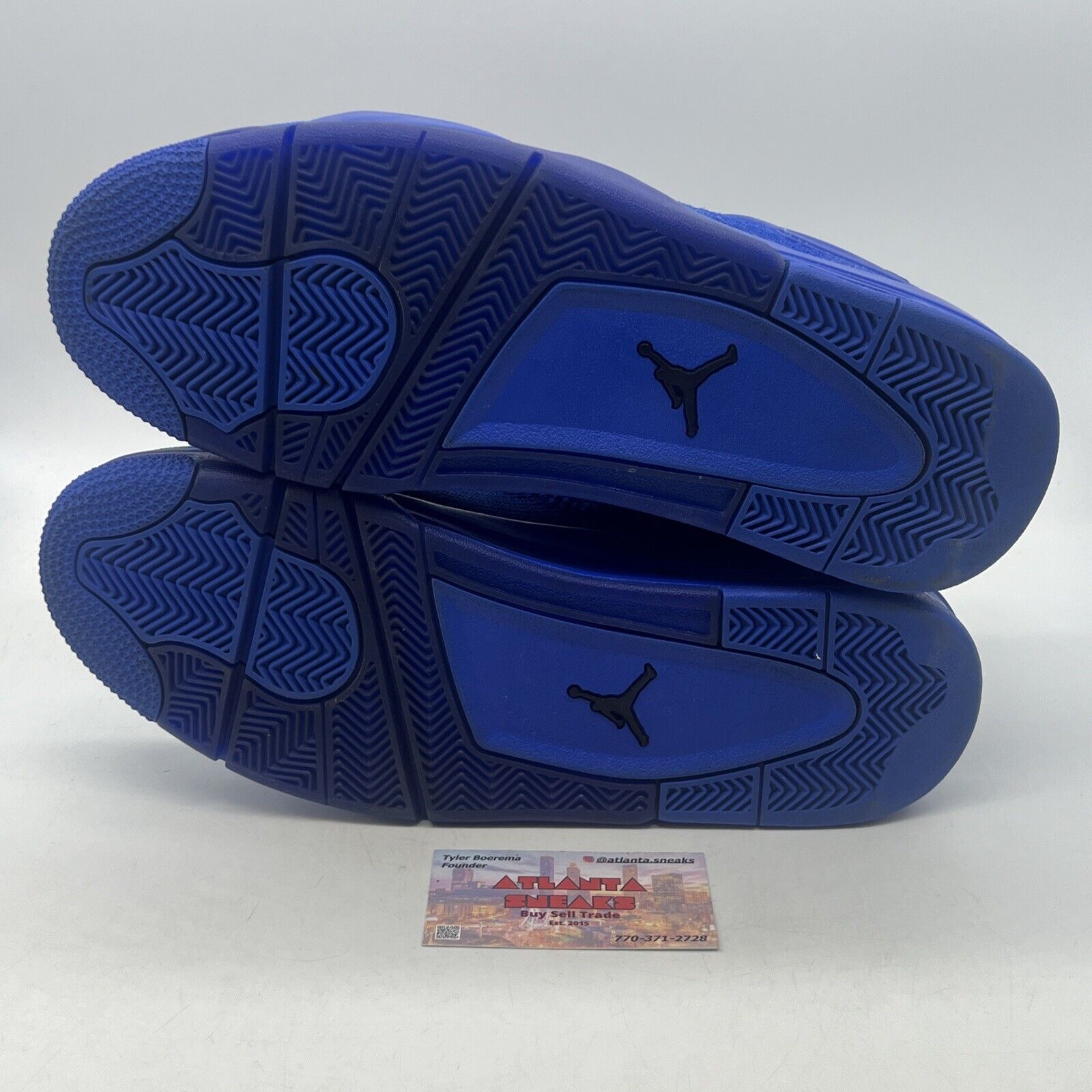 Size 12 - Air Jordan 4 Retro Flyknit Hyper Royal (AQ3559-400)