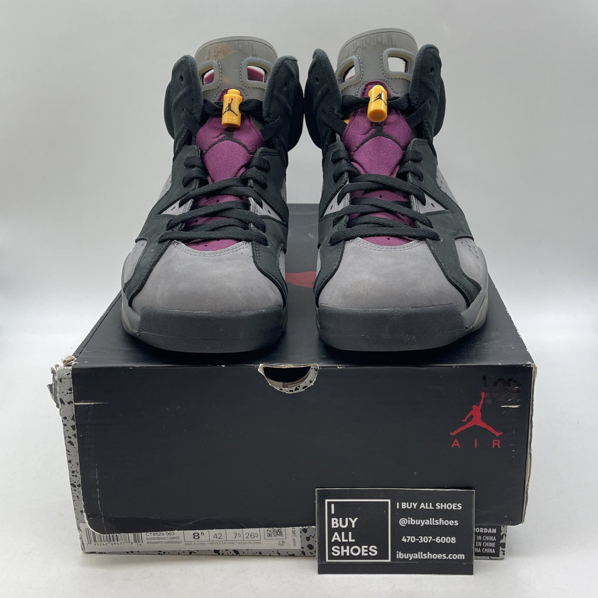 Size 8.5 - Air Jordan 6 Bordeaux (CT8529-063)