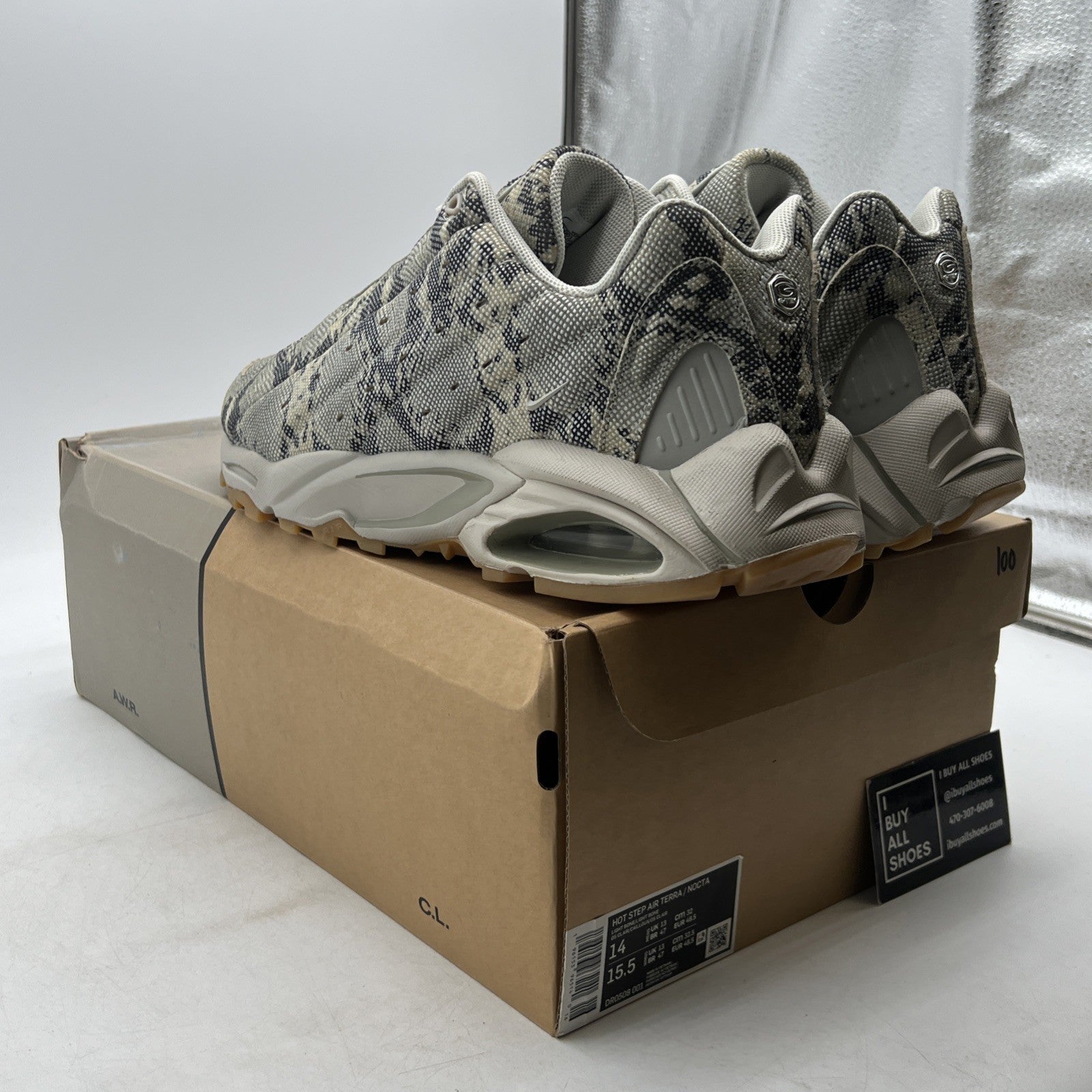 Size 14 - Nike NOCTA x Hot Step Air Terra Distant Regards Collection - Light