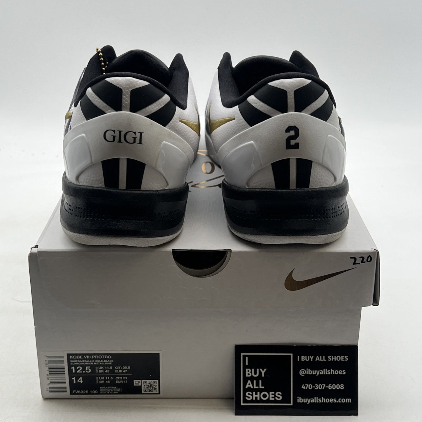 Size 12.5 - Nike Kobe 8 Protro Mambacita (FV6325-100)