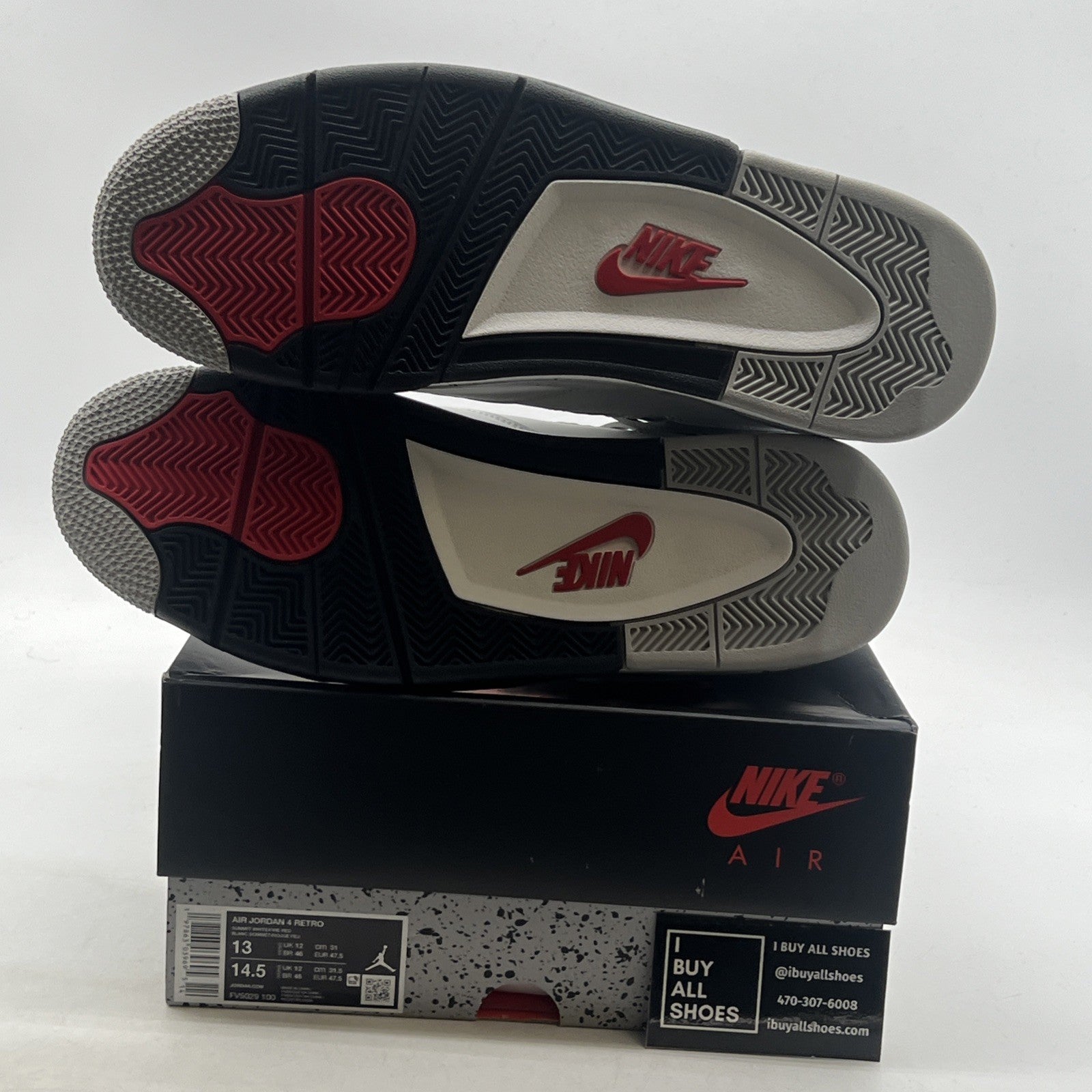 Size 13 - Air Jordan 4 Retro OG 2025 White Cement (FV5029-100)