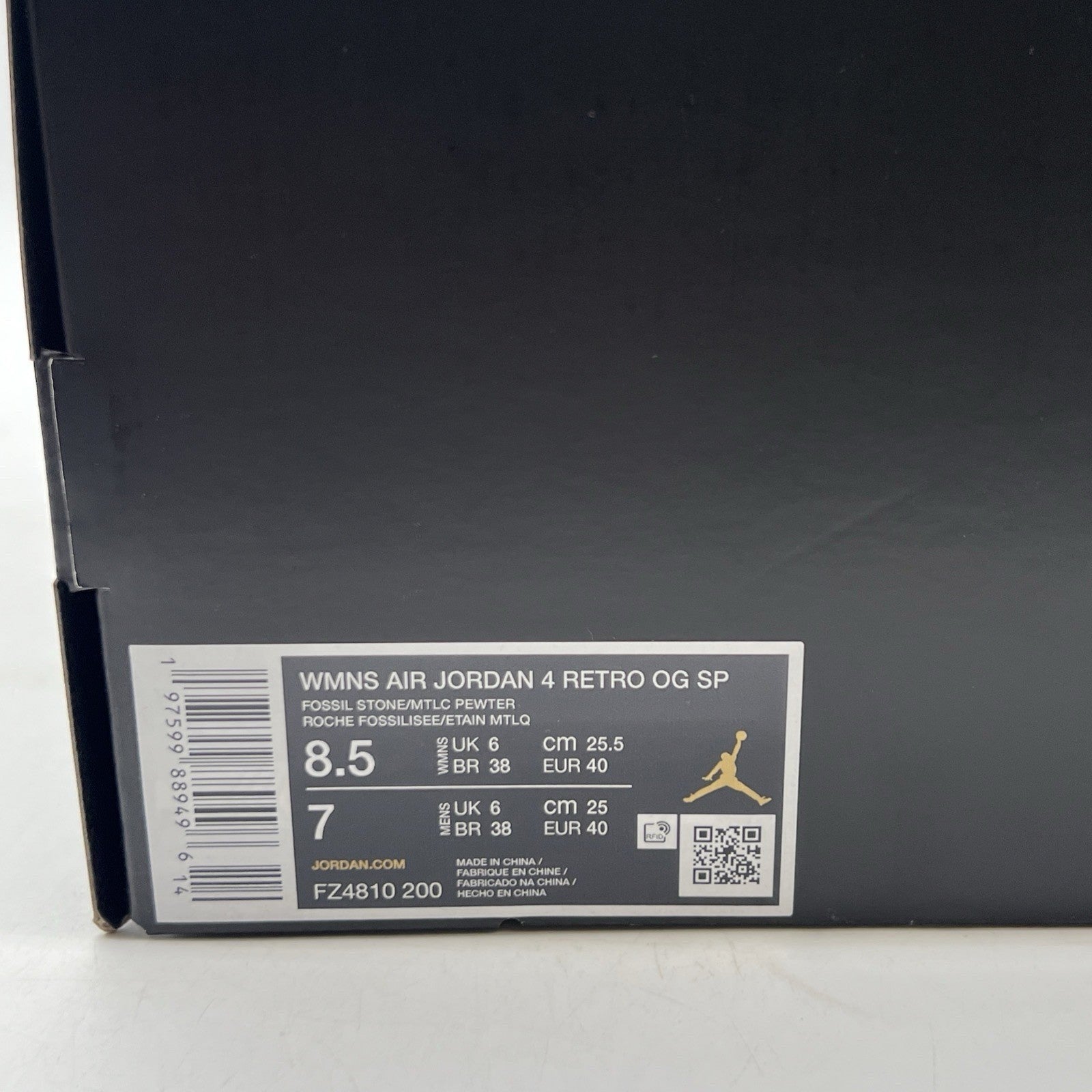 Size 8.5 - A Ma Maniére x Air Jordan 4 Retro While You Were Sleeping W