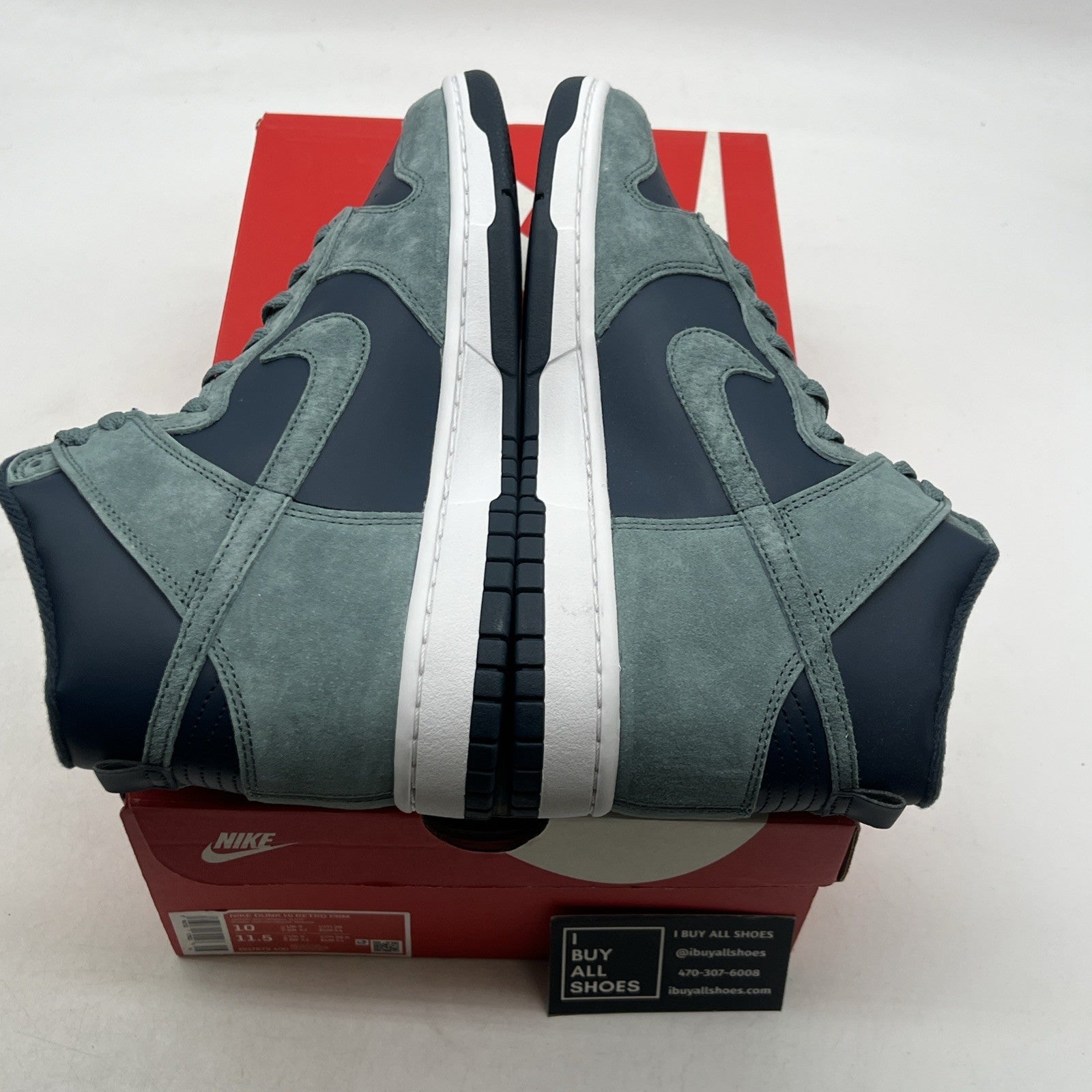 Size 10 - Nike Dunk High Armory Navy (DQ7679-400)