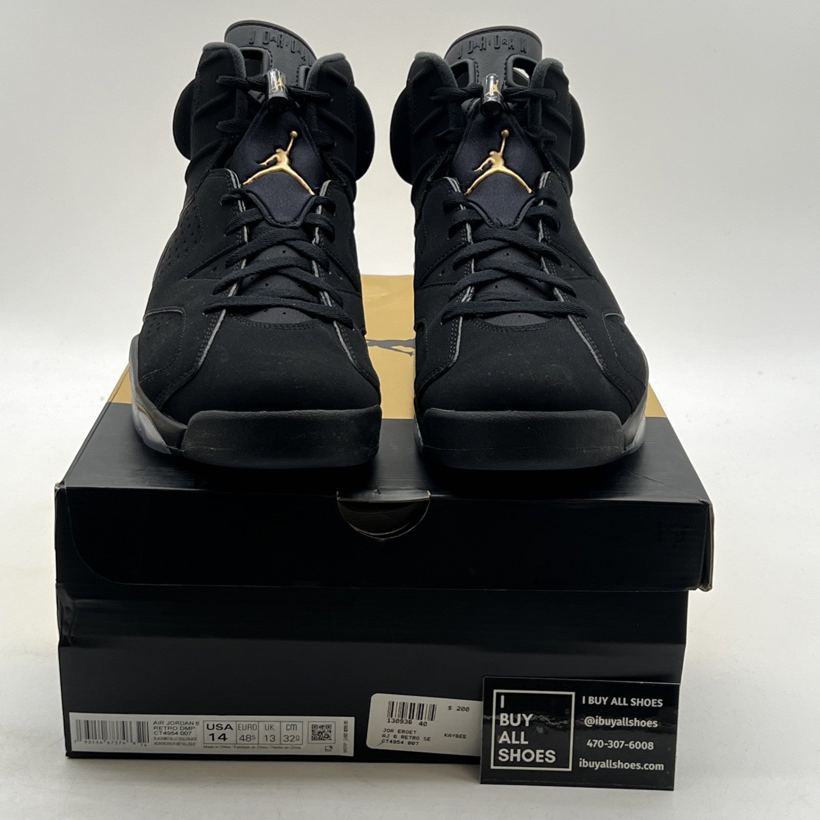 Size 14 - Air Jordan 6 Retro Defining Moments 2020 (CT4954-007)