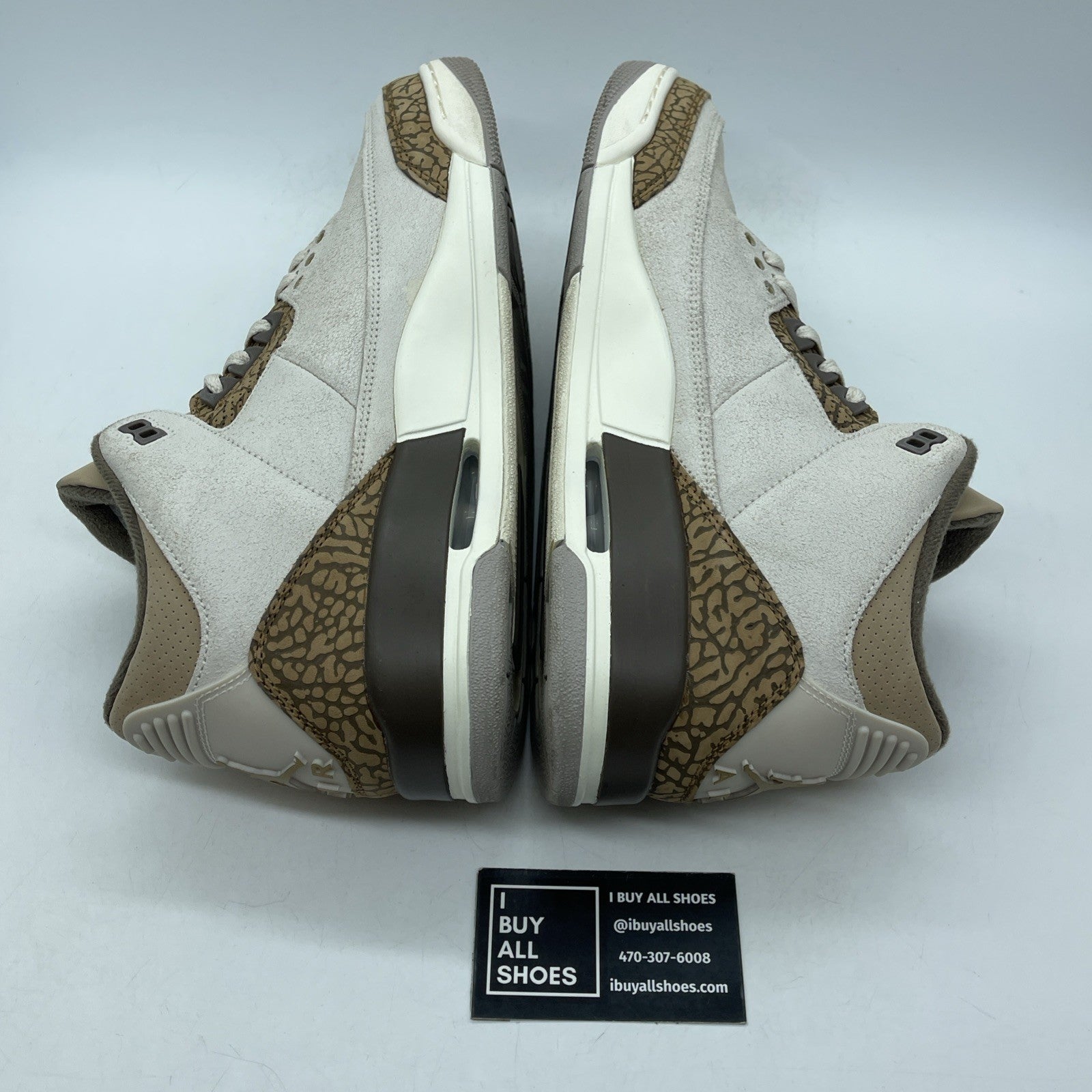 Size 11.5 - Jordan 3 Retro Low Palomino Brown Suede Leather (CT8532-102)
