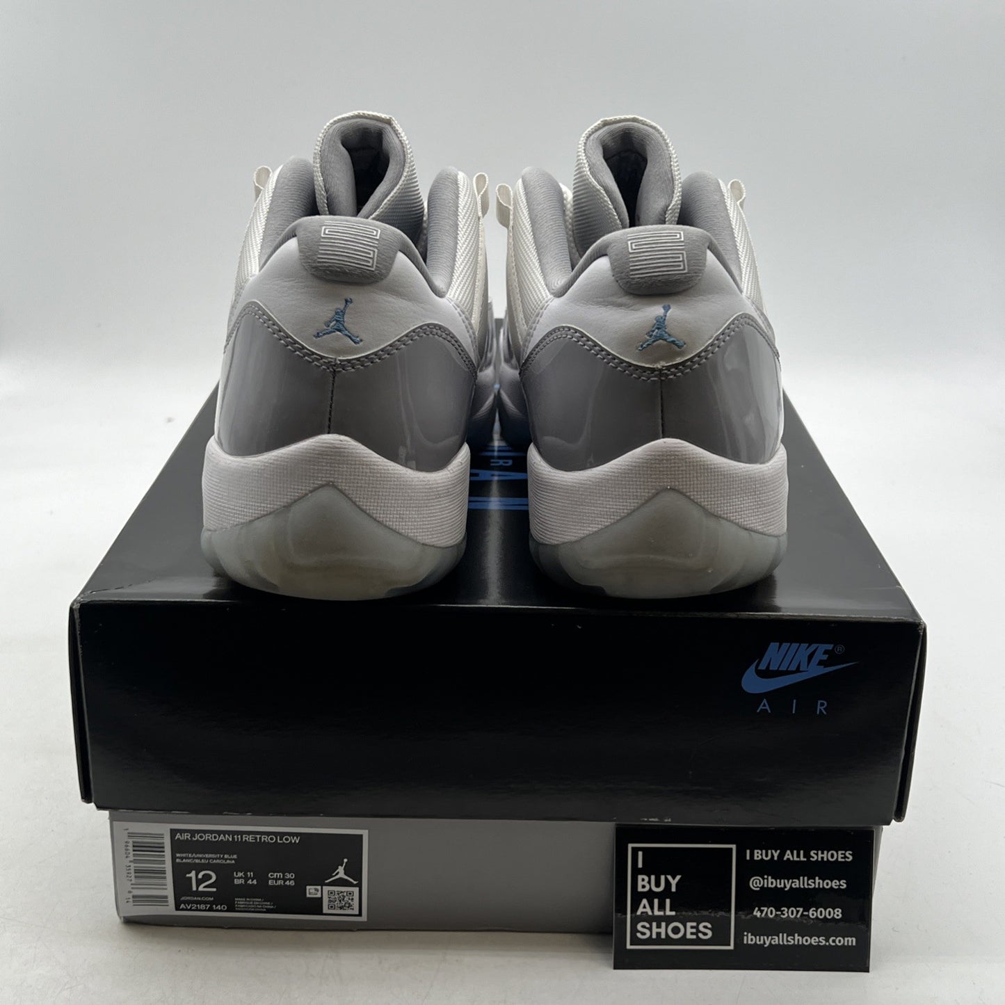 Size 12 - Air Jordan 11 Retro Low Cement Grey (AV2187-140)