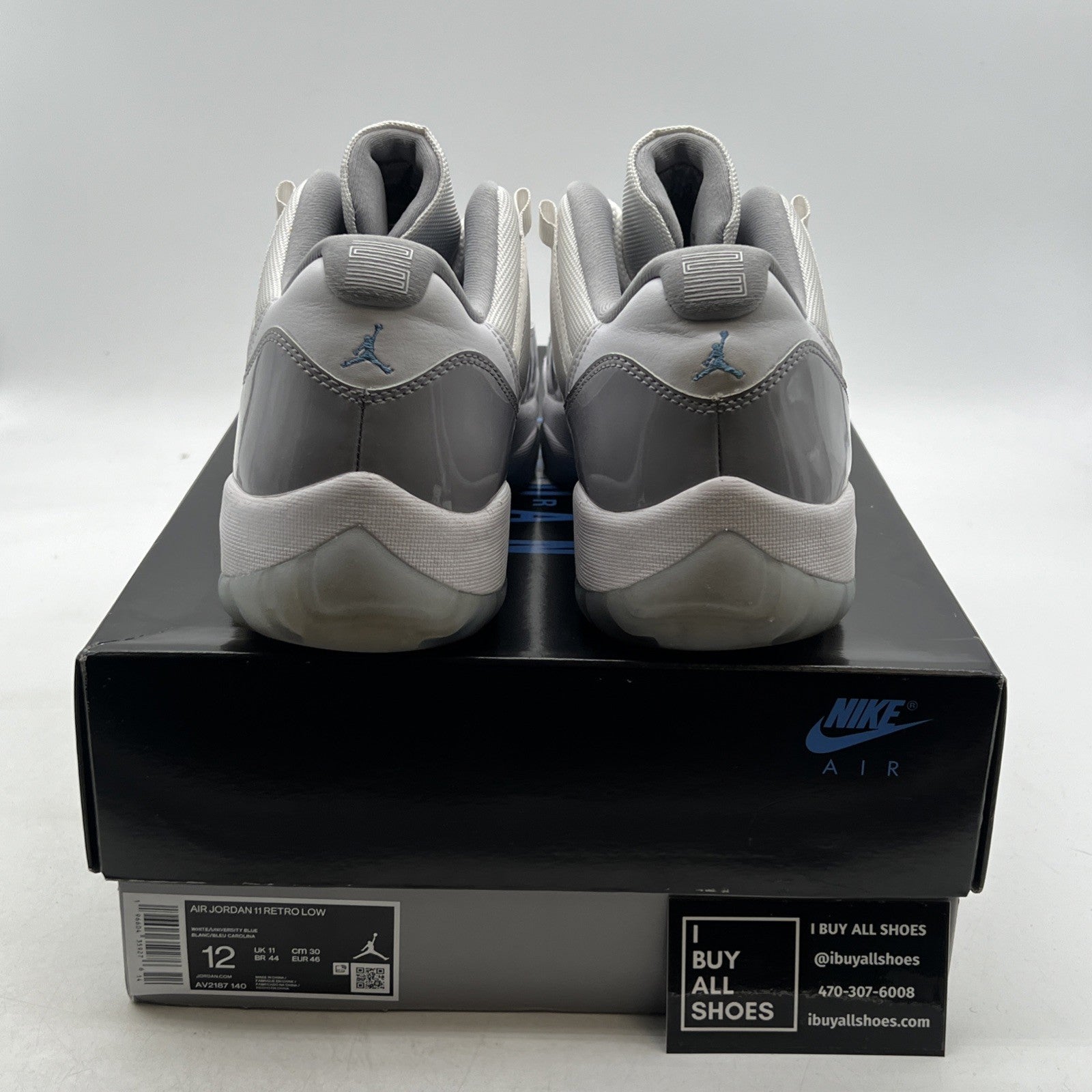 Size 12 - Air Jordan 11 Retro Low Cement Grey (AV2187-140)