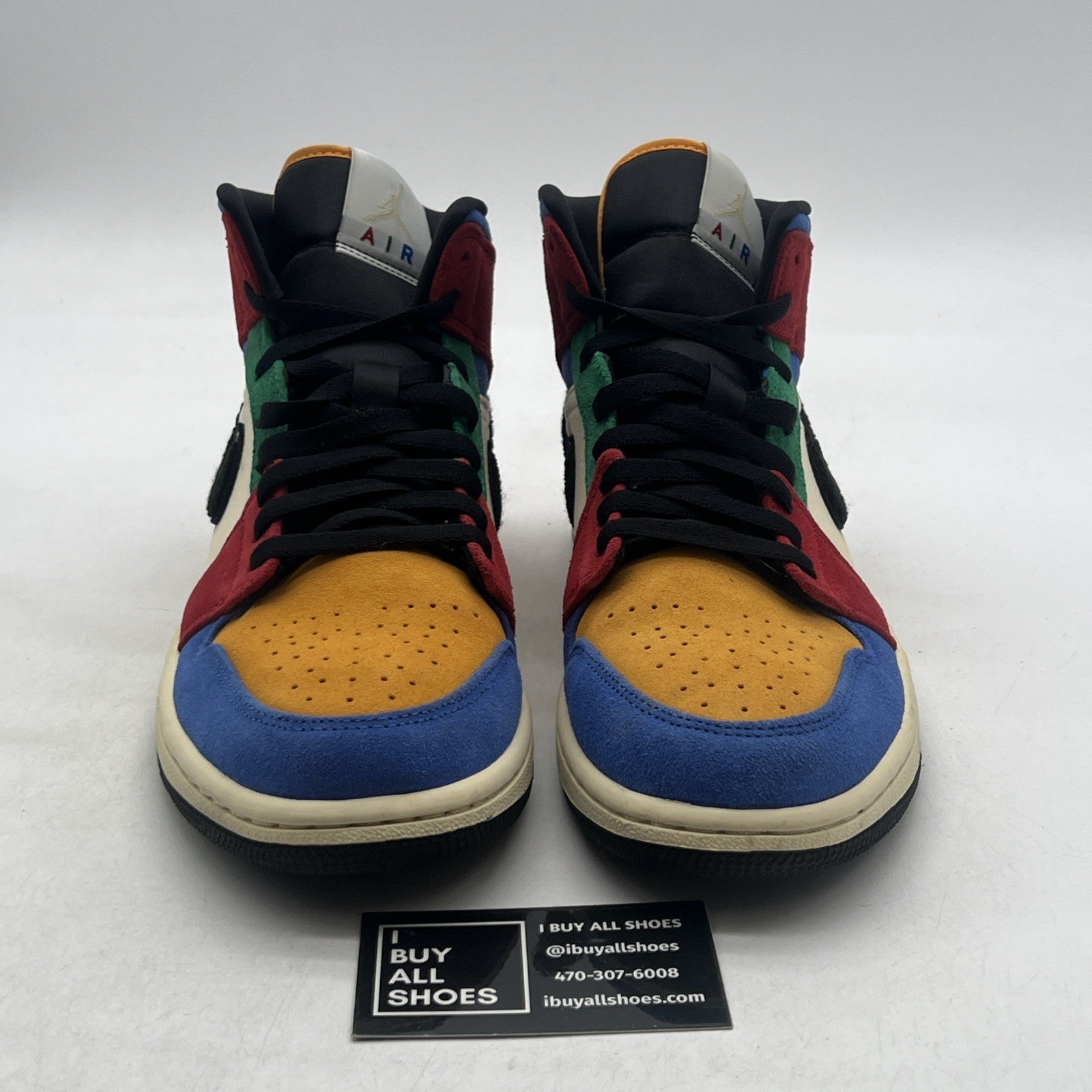 Size 9.5 - Blue The Great x Air Jordan 1 Mid Fearless (CU2805-100)