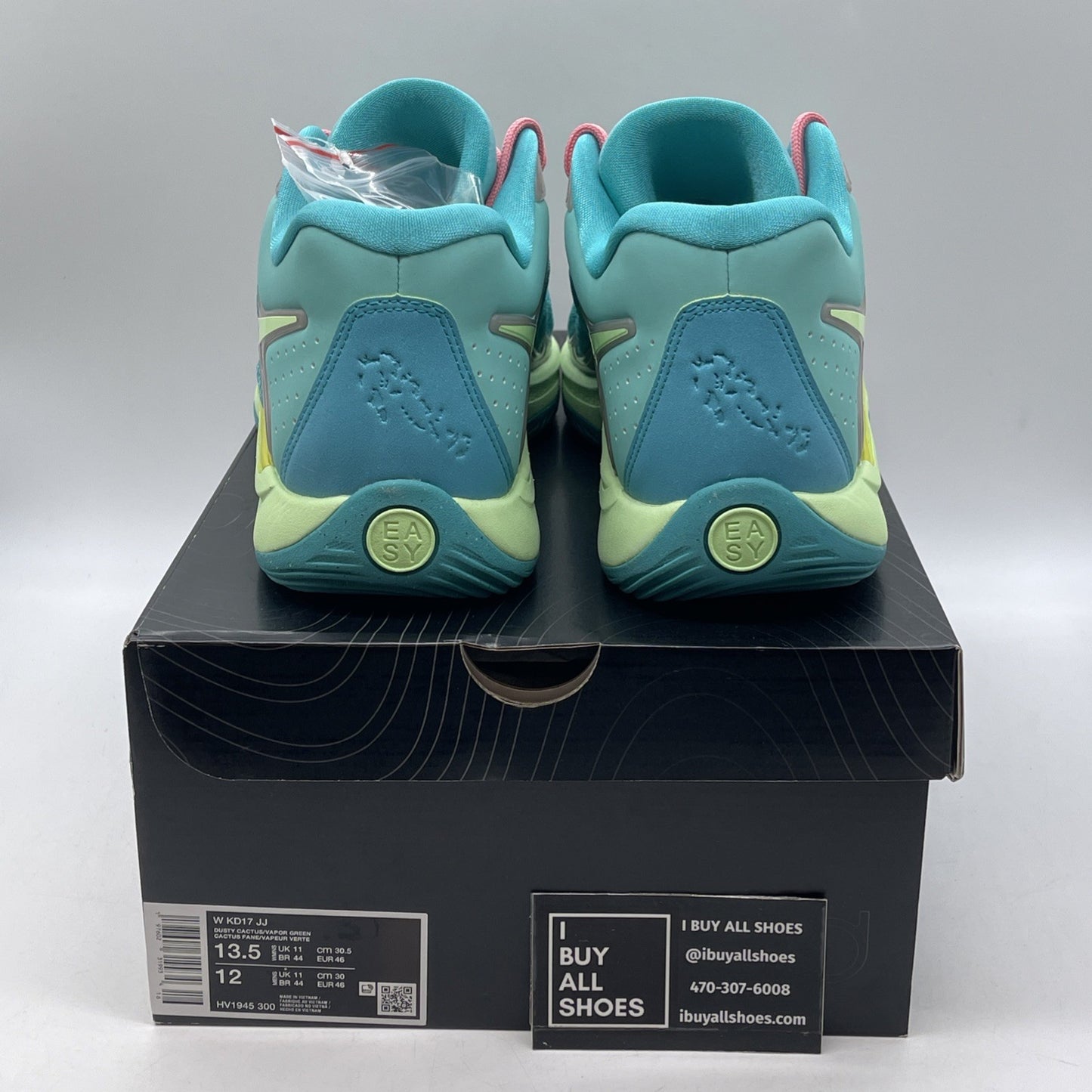 Size 13.5W - Jonquel Jones x Nike KD 17 Bahamas (HV1945-300)