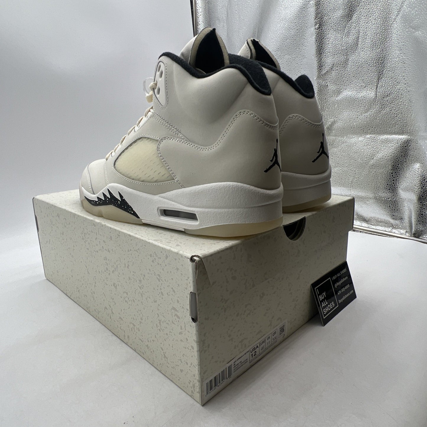 Size 12 - Air Jordan 5 Retro SE Sail (FN7405-100)