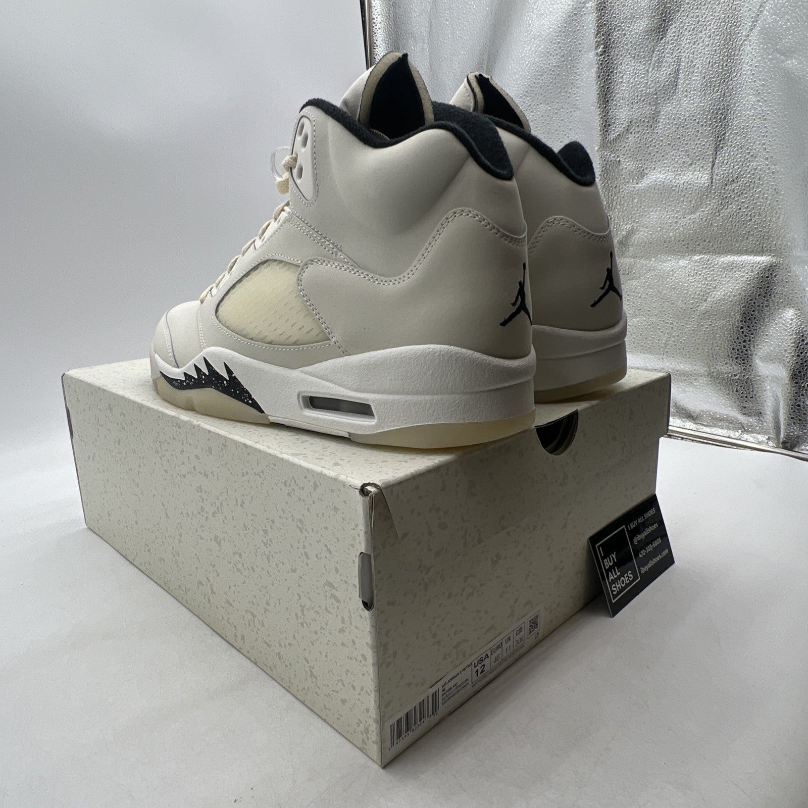 Size 12 - Air Jordan 5 Retro SE Sail (FN7405-100)