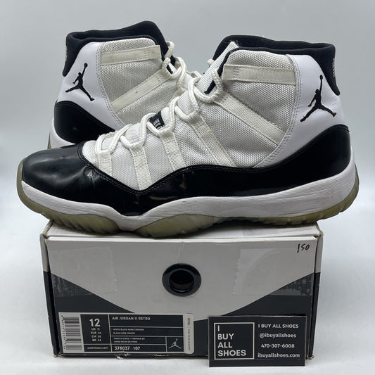 Size 12 - Air Jordan 11 Retro Concord 2011 (378037-107)