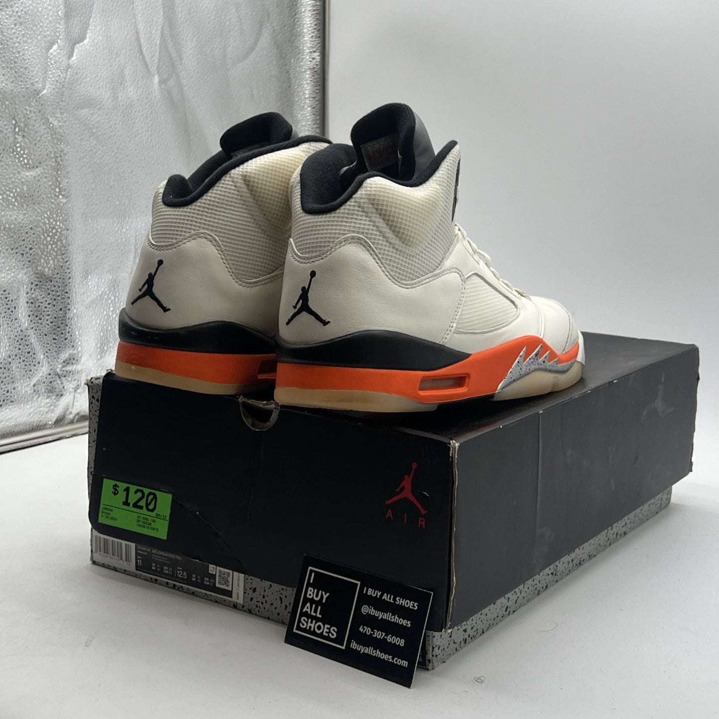 Size 11 - Air Jordan 5 Shattered Backboard (DC1060-100)