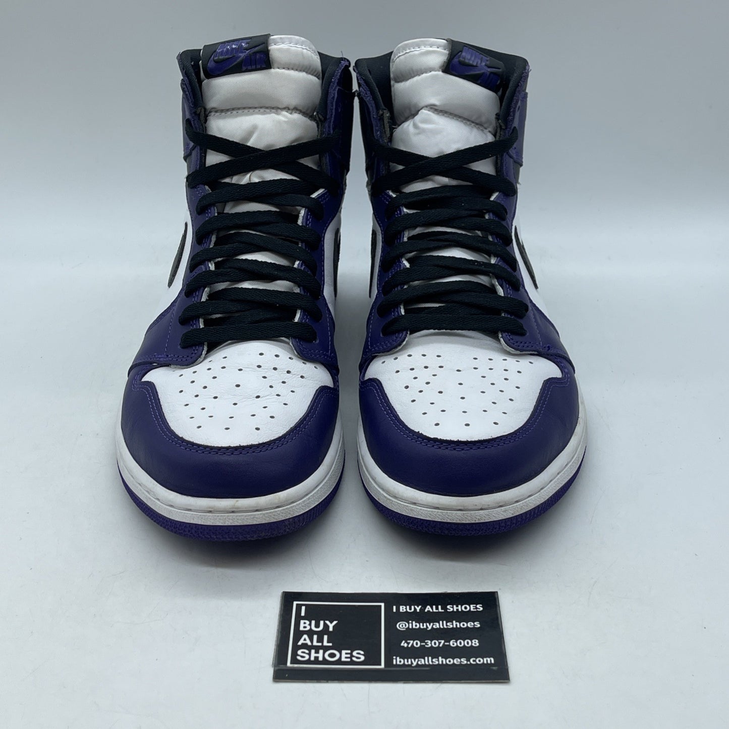 Size 12 - Air Jordan 1 Retro OG High Court Purple 2.0 (555088-500)