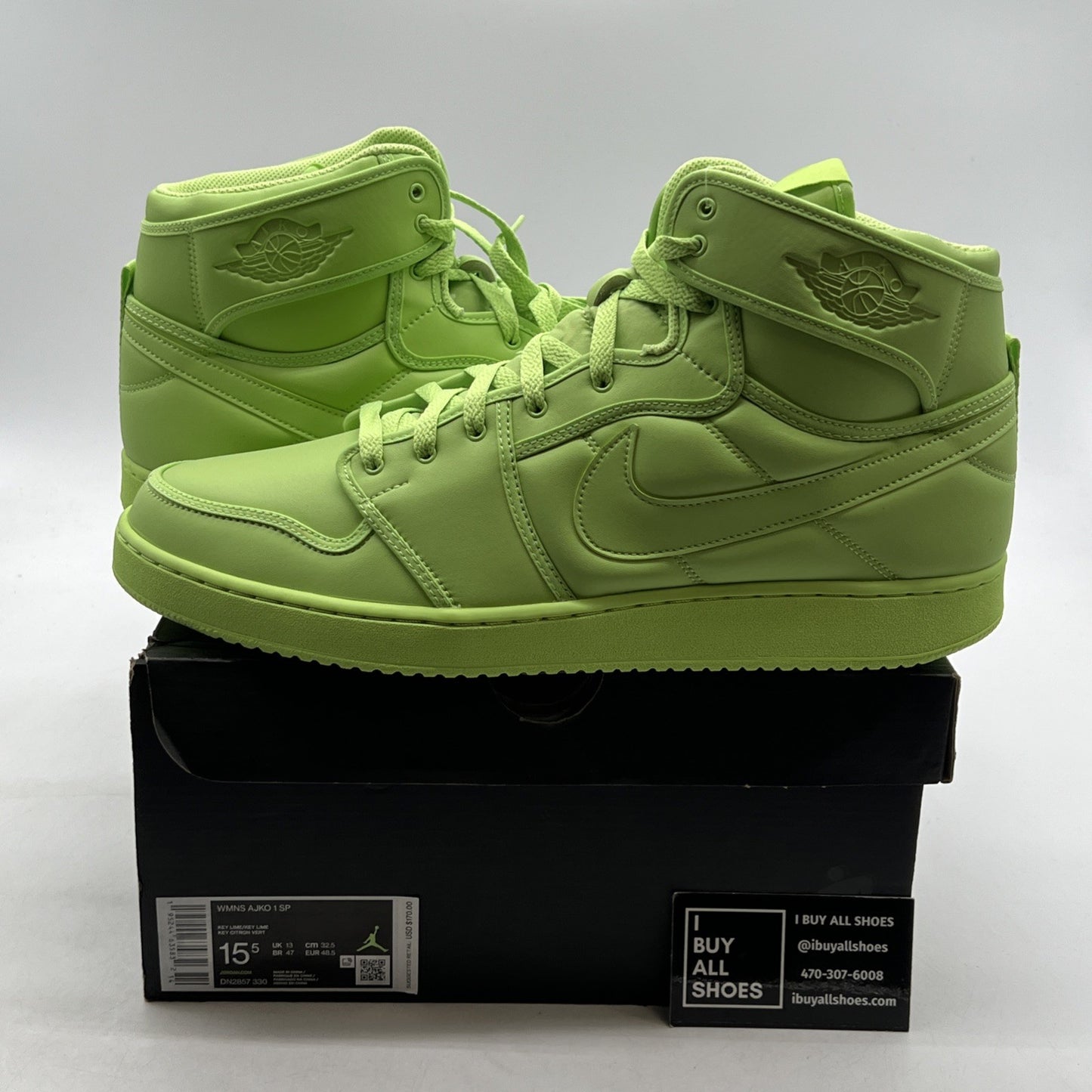 Size 15.5 - Billie Eilish x Air Jordan 1 KO Volt W (DN2857-330)