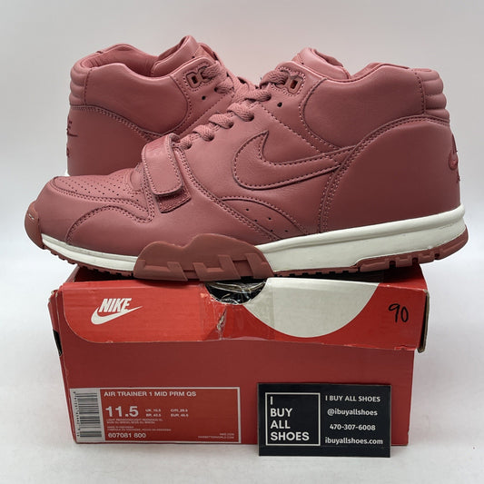 Size 11.5 - Nike Air Trainer 1 Premium QS Mid Light Redwood (607081-800)