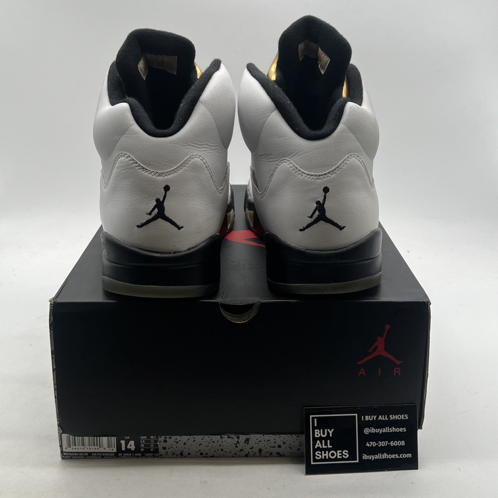 Size 14 - Air Jordan 5 Retro Olympic (136027-133)