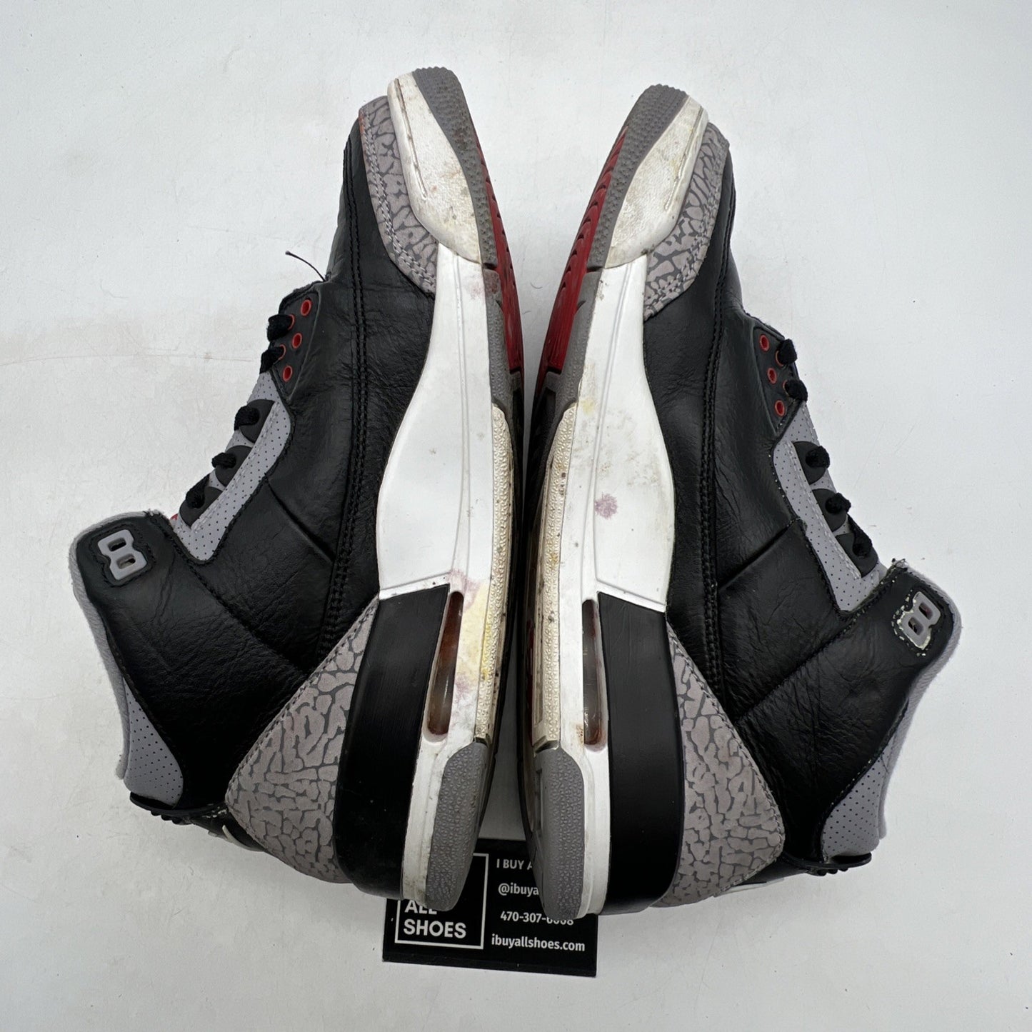 Size 10 - Air Jordan 3 Retro OG 2024 Black Cement (DN3707-010)