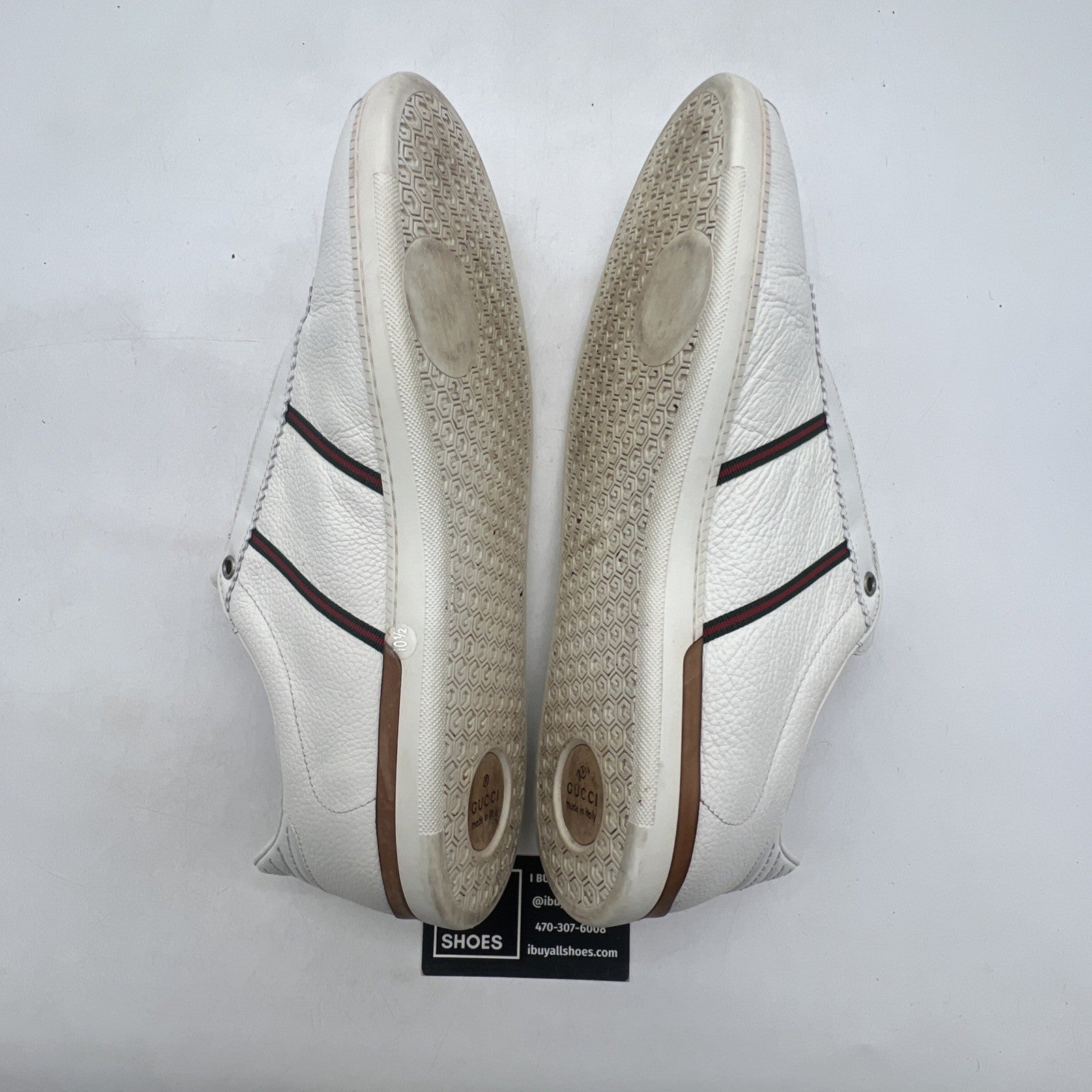 Size 10.5G - Gucci GG Logo White Men’s sneakers