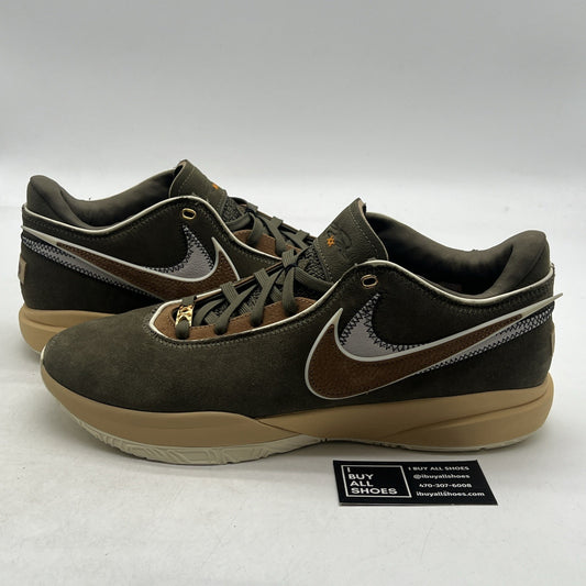 Size 14 - Nike LeBron 20 Olive Green (DV1193-901)