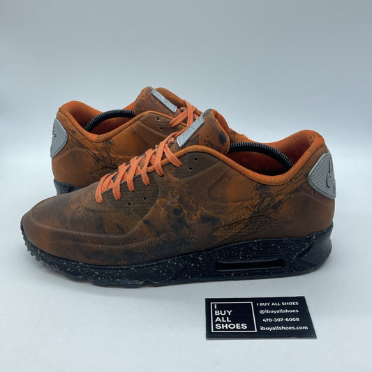 Size 12 - Nike Air Max 90 QS Mars Landing Black Brown Leather (CD0920-600)