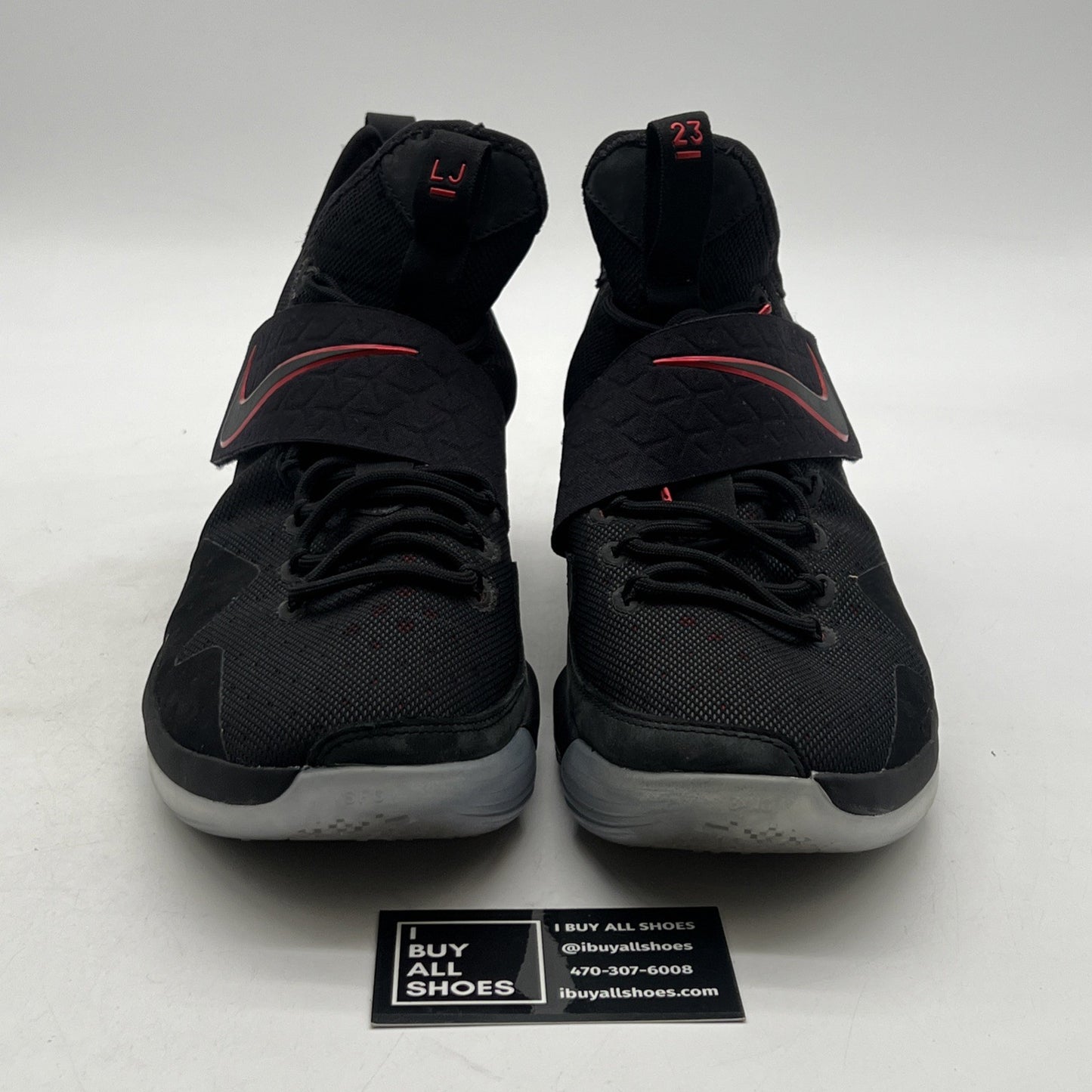 Size 10.5 - Nike LeBron 14 Bred - (852405-004)