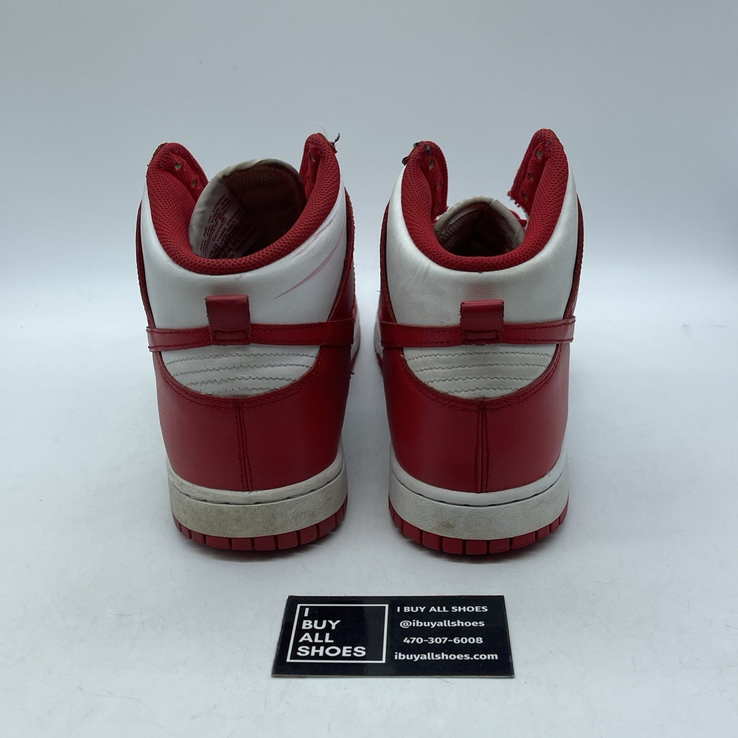 Size 11.5 - Nike Dunk High Championship Red White Leather (DD1399-106)