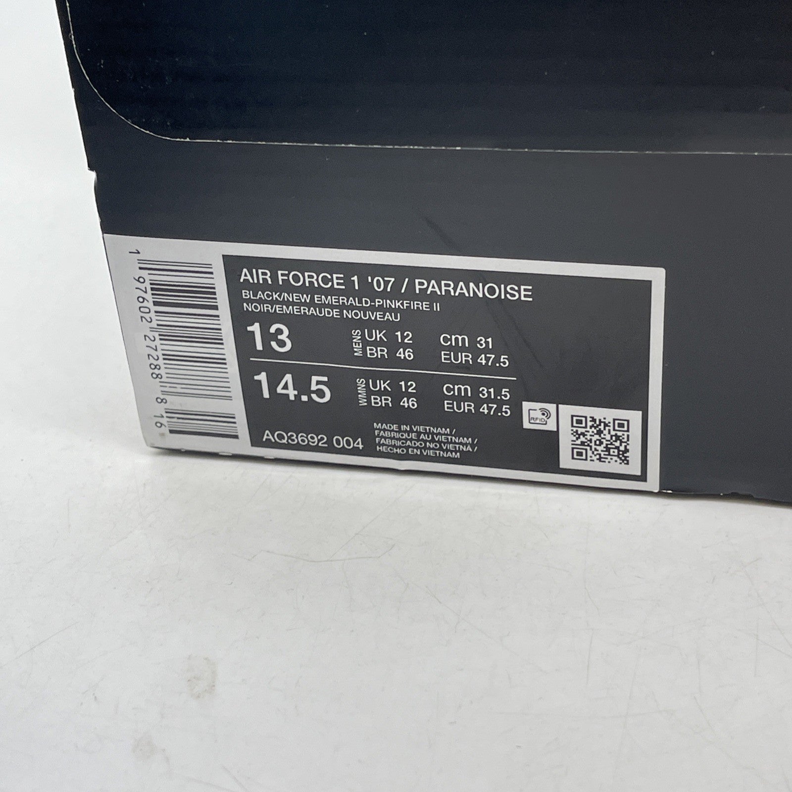 Size 13 - Nike G-Dragon x Air Force 1 '07 Para-Noise 3.0 (AQ3692-004)