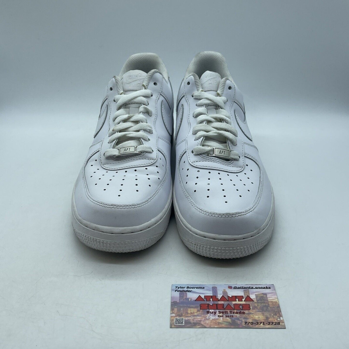 Size 11 - Nike Air Force 1 '07 Low Triple White Leather (CW2288-111)