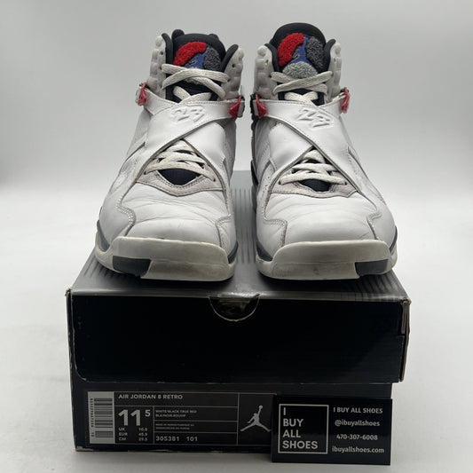 Size 11.5 - Air Jordan 8 Retro 2003 Bugs Bunny (305381-101)