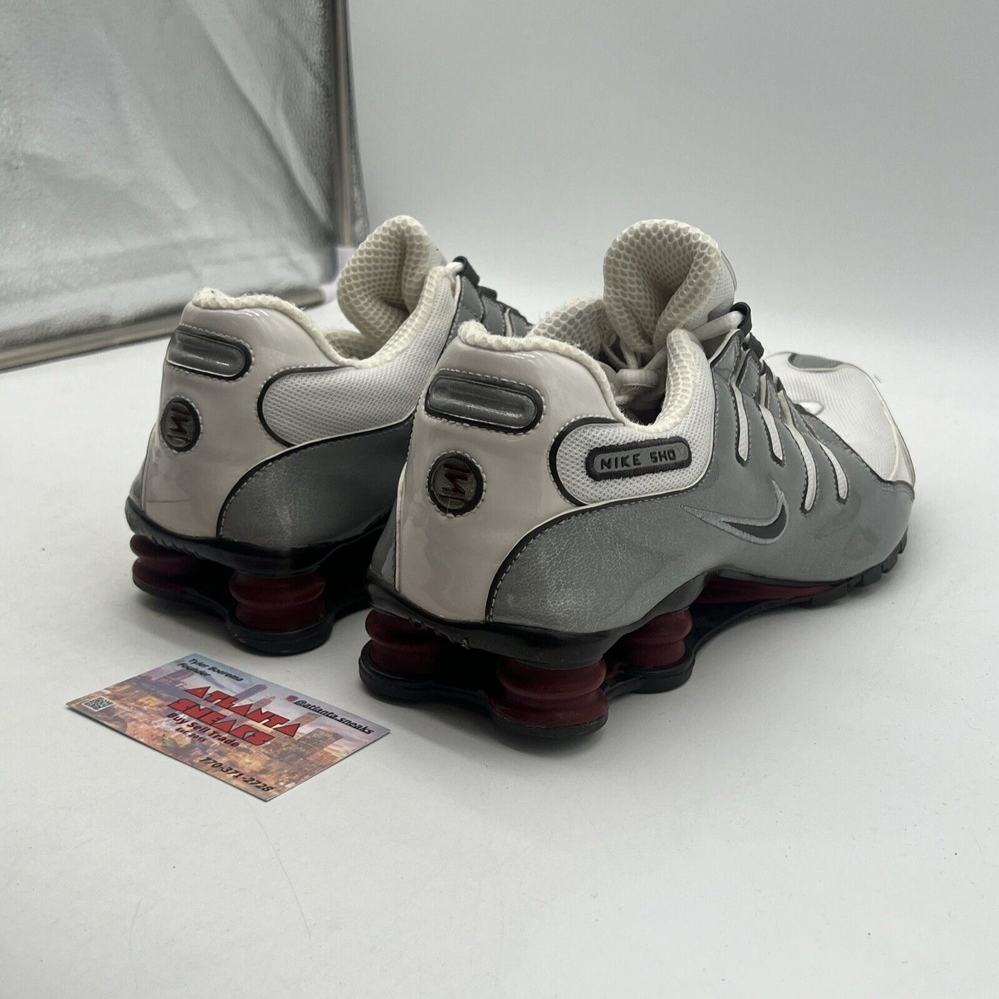 Size 11 - Nike Shox NZ SL Silver  (309730-109)