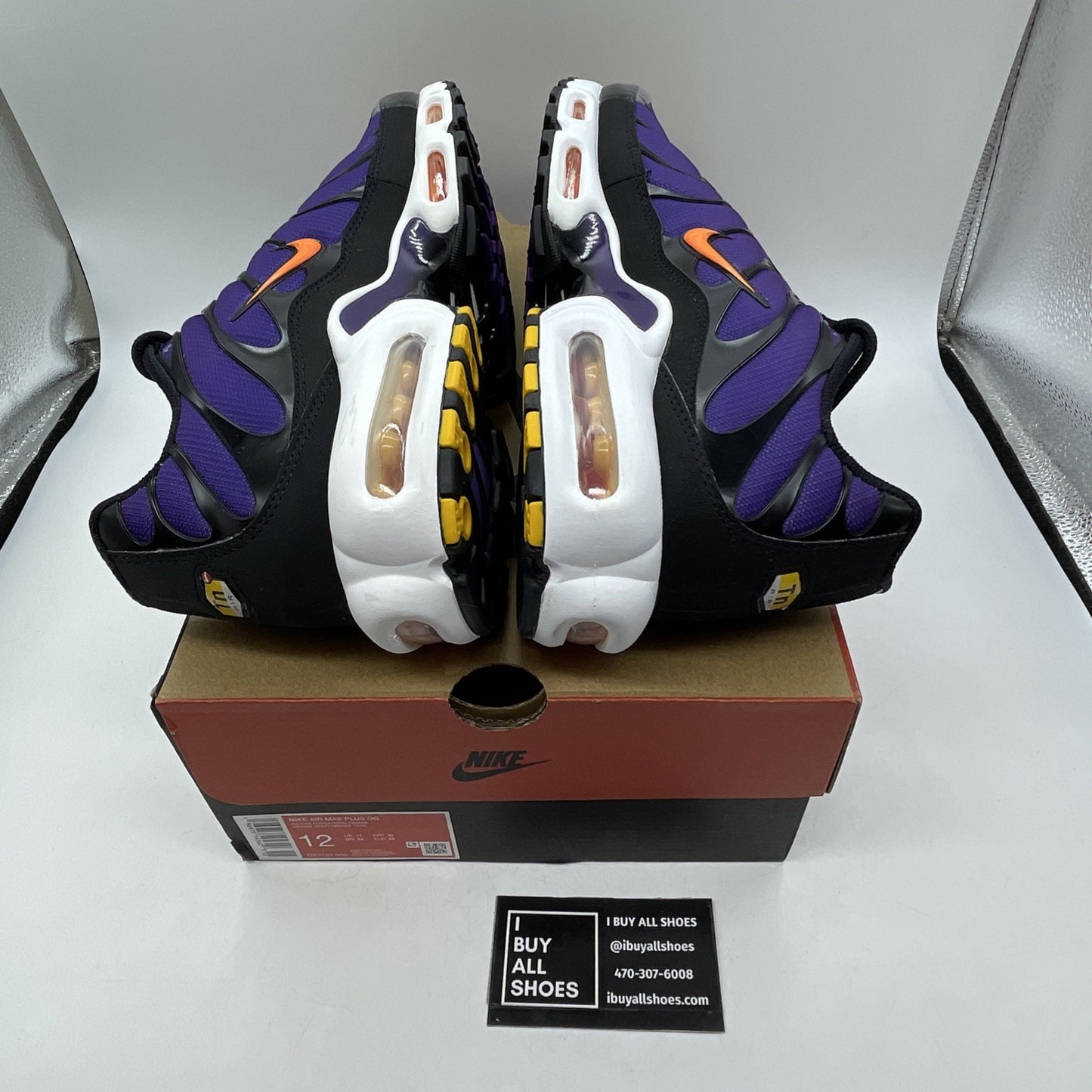 Size 12 - Nike Air Max Plus OG 2024 Voltage Purple (DX0755-500)