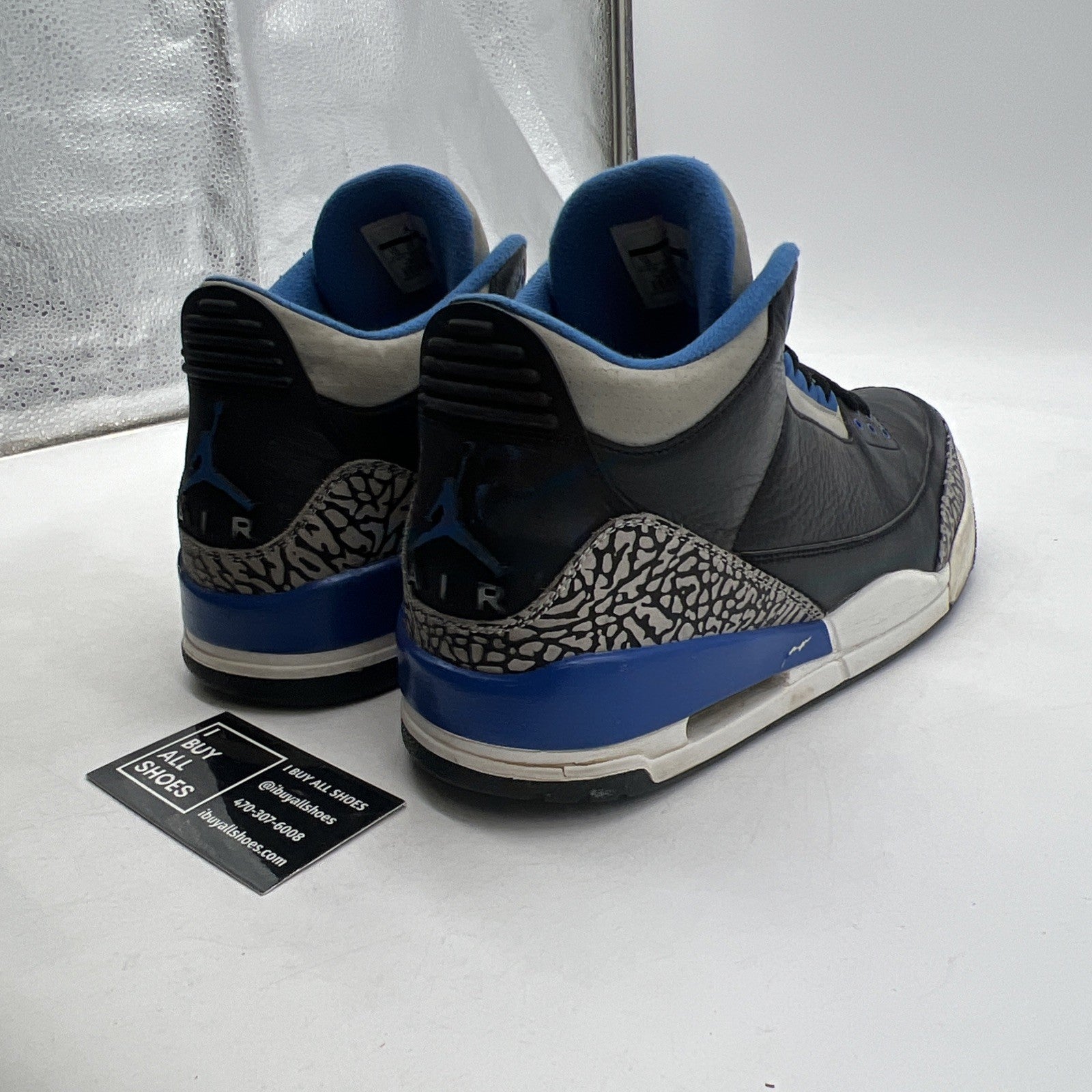 Size 12 - Air Jordan 3 Retro Sport Blue (136064-007)