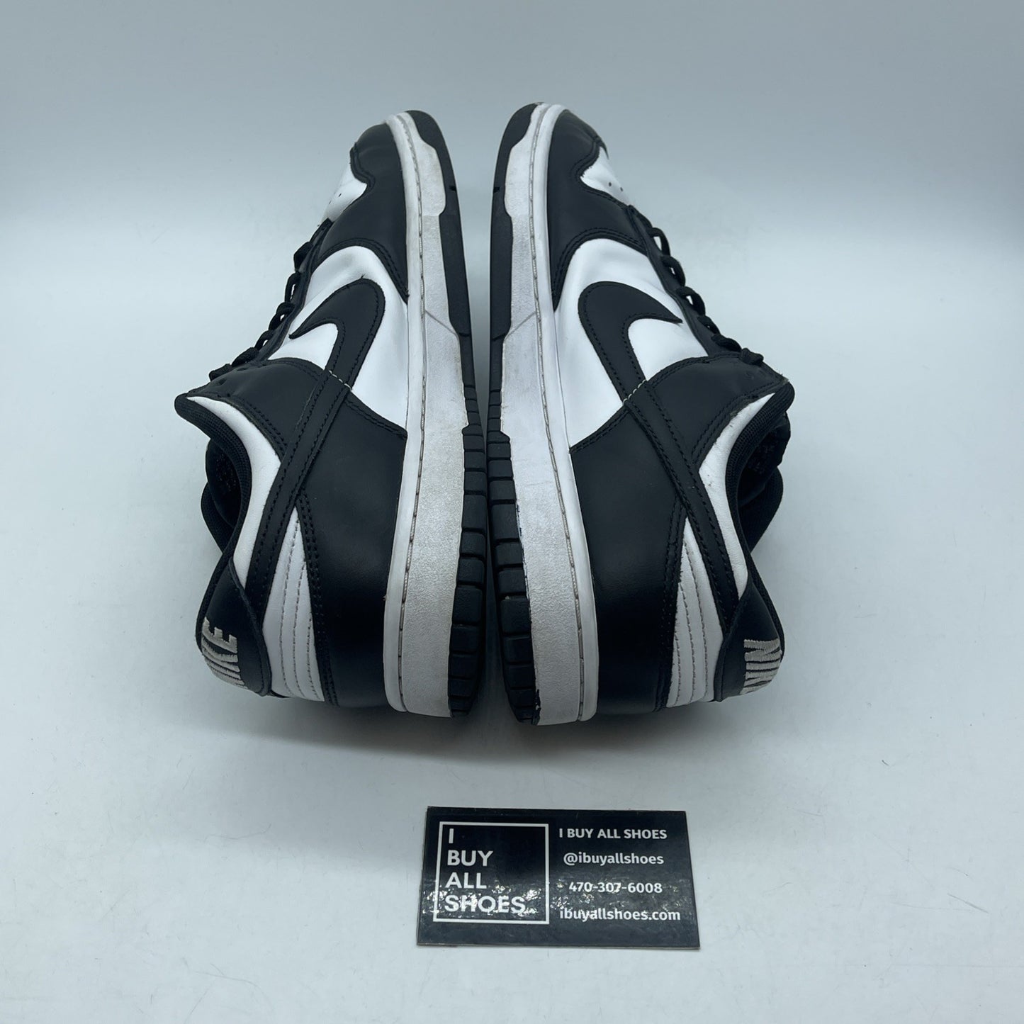 Size 11 - Nike Dunk Low Black White Leather (DD1391-100)