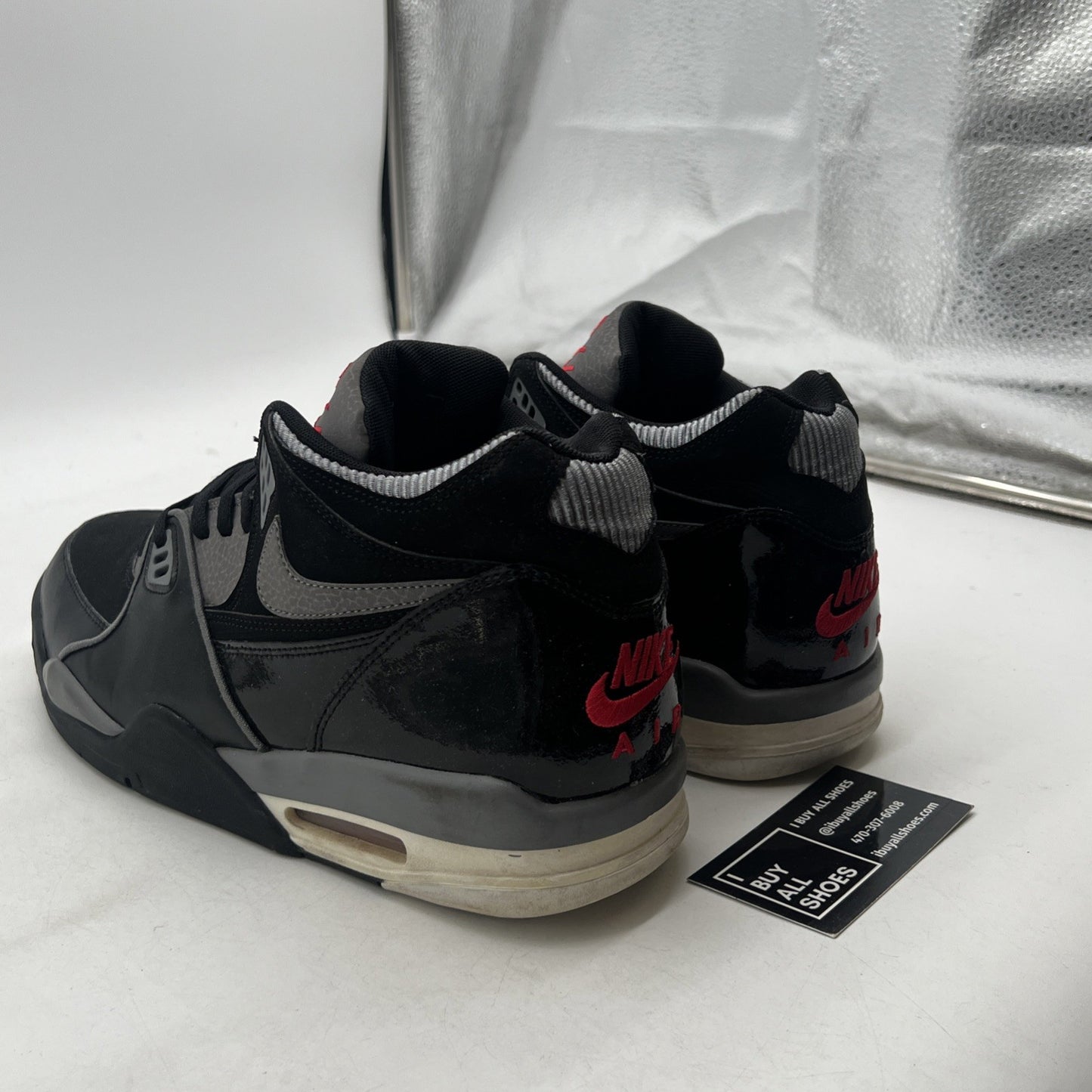 Size 13 - Nike Air Flight 89 Black (305252-062)