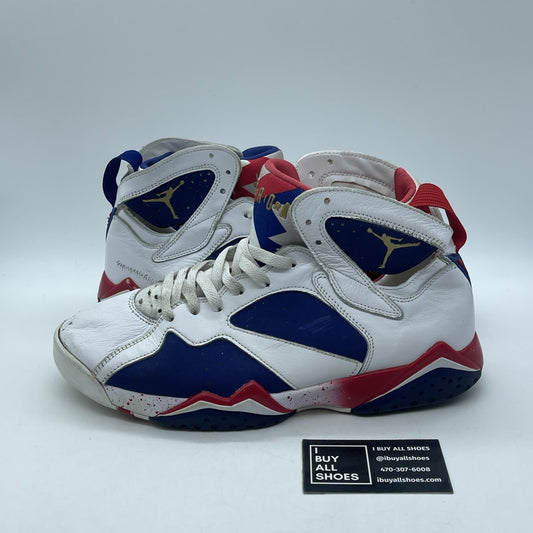 Size 11 - Air Jordan 7 Retro Tinker Alternate Blue White Leather (304775-123)
