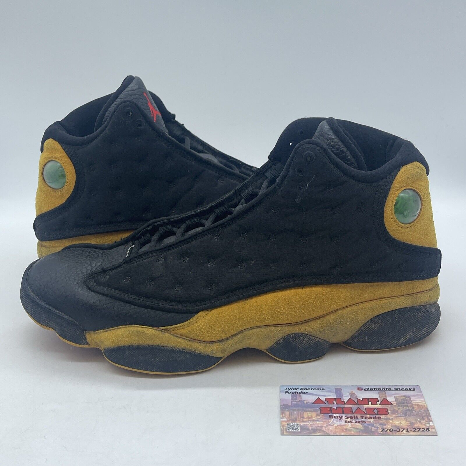 Size 11 - Air Jordan 13 Retro B-Grade Melo Class of 2002 Black (414571-035)