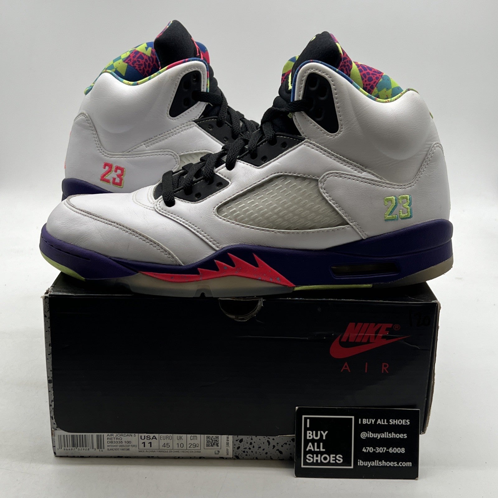 Size 11 - Air Jordan 5 Retro Alternate Bel-Air 2020 (DB3335-100)