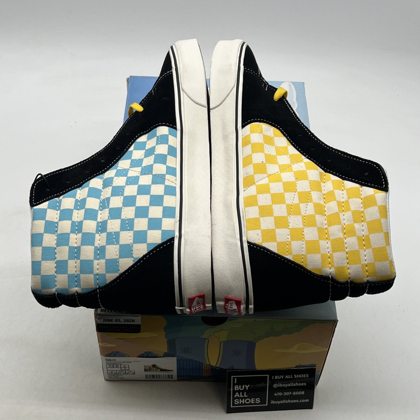 Size 13 - Vans X Simpsons Sk8 High (VN0A4BV617E)