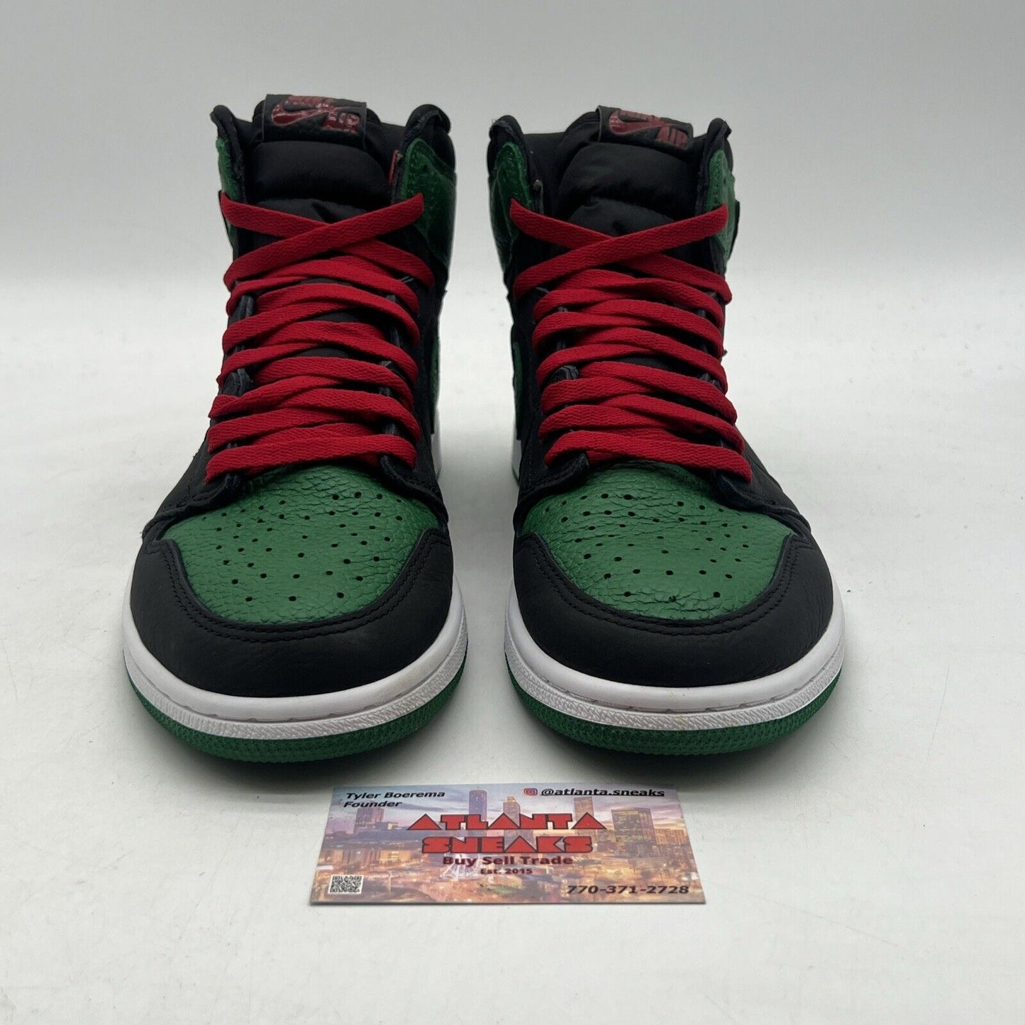 Size 10 - Jordan 1 Retro OG High Pine Green 2.0 (555088-030)